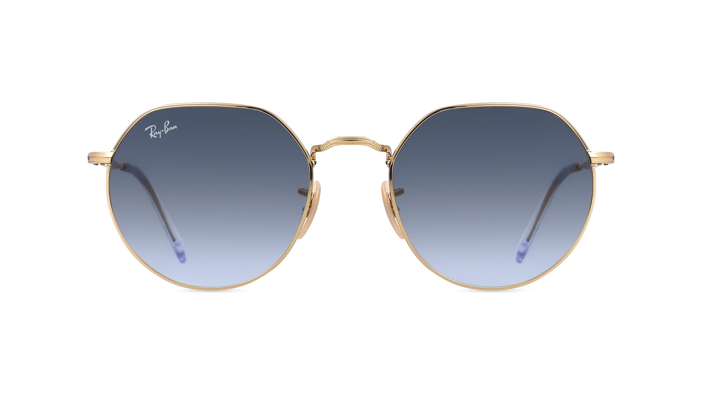 Ray-Ban RB3565 Unisex-Sonnenbrille Vollrand Rund Metall-Gestell, gold