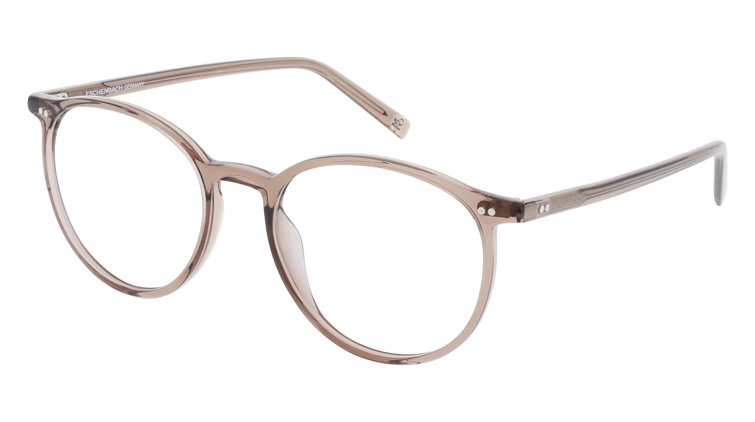 Marc O'Polo Eyewear 503084 Unisex-Brille inkl. Gläser Vollrand Panto Kunststoff-Gestell 50/18/140, Braun