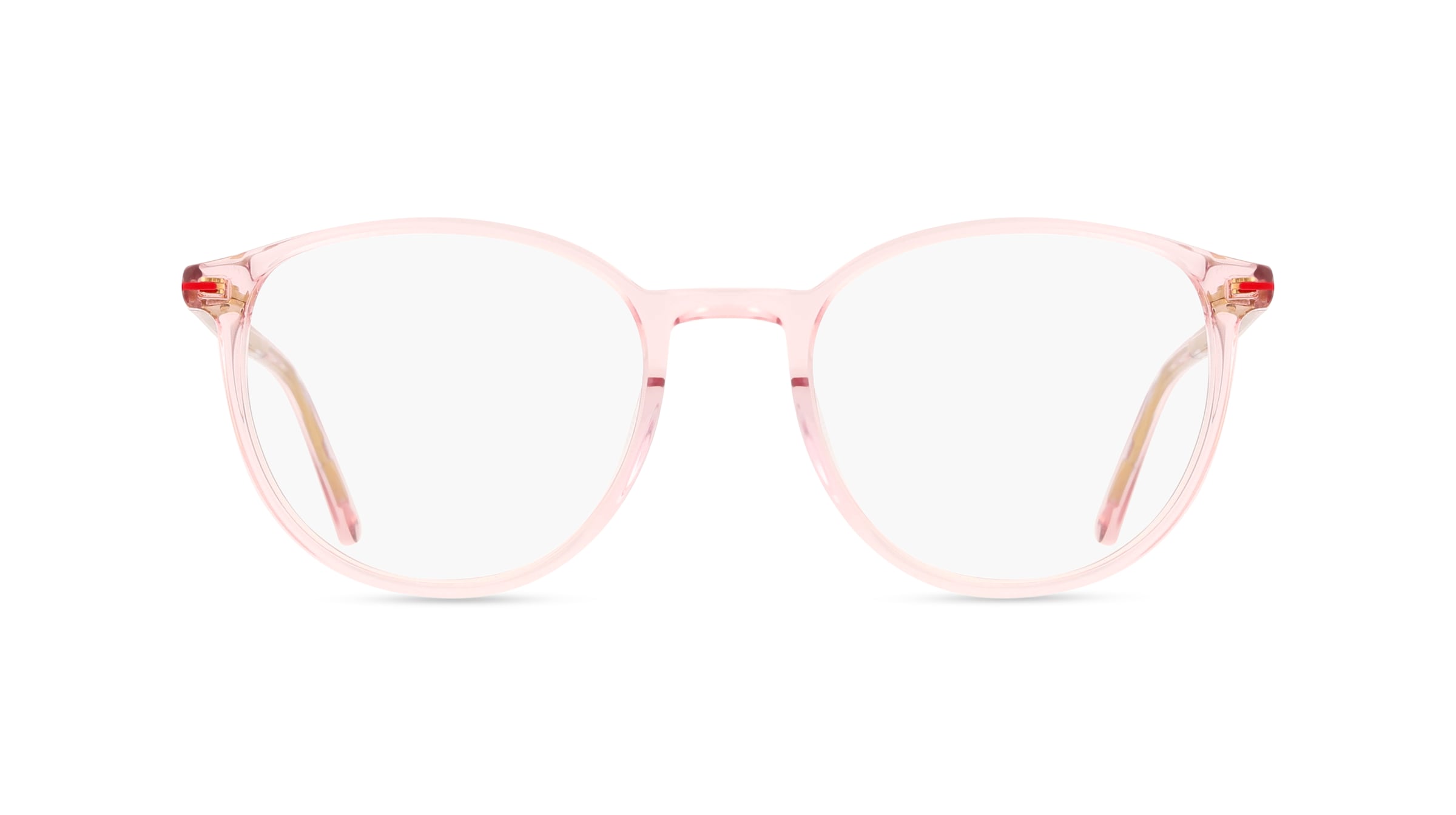 Fielmann ABC 096 CL LENA Damen-Brille inkl. Gläser Vollrand Panto Acetat-Gestell 52/19/140, Pink