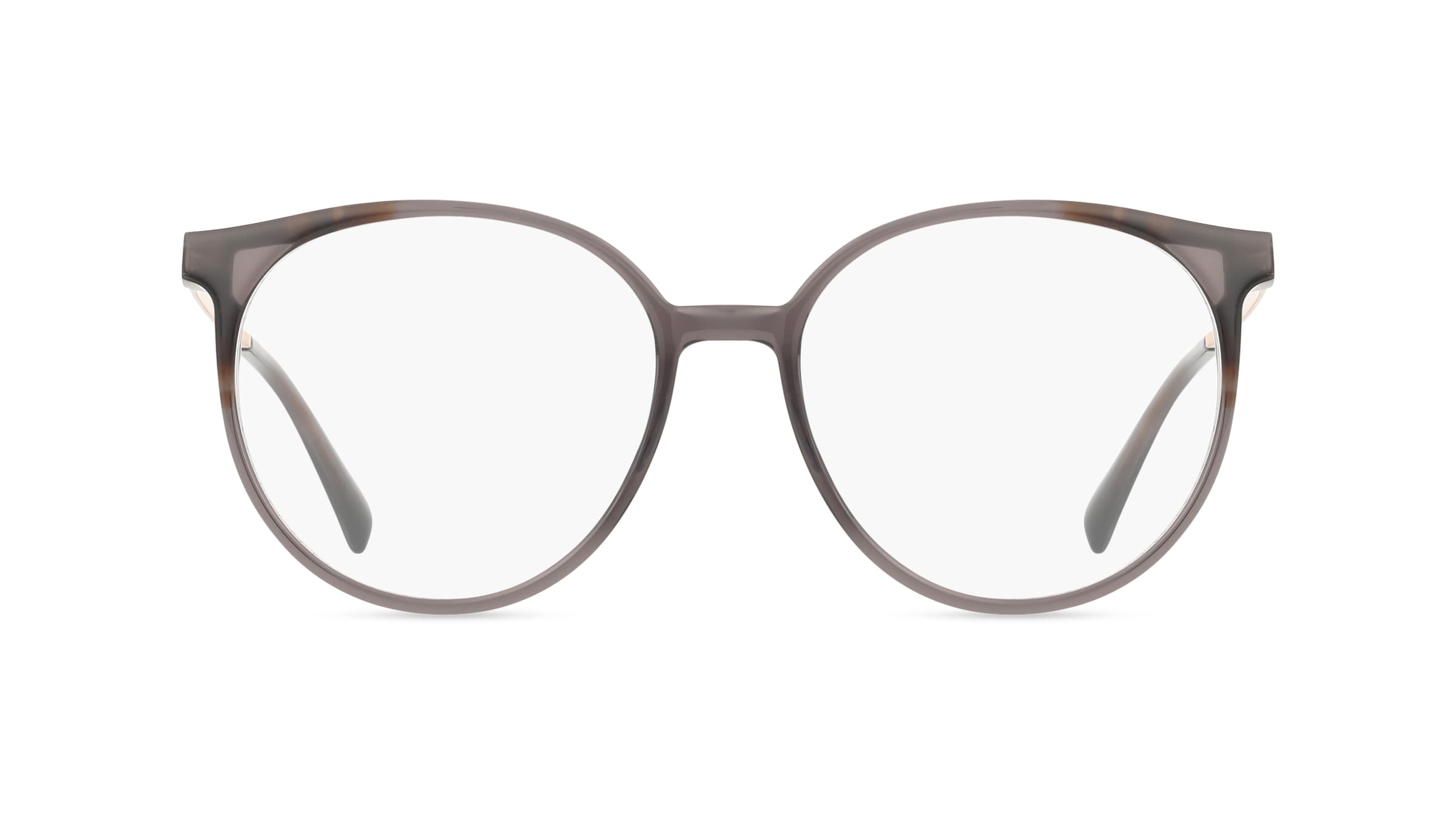 Bogner 2018 Damen-Brille inkl. Gläser Vollrand Rund Acetat-Gestell 53mm/17mm/135mm, Grau