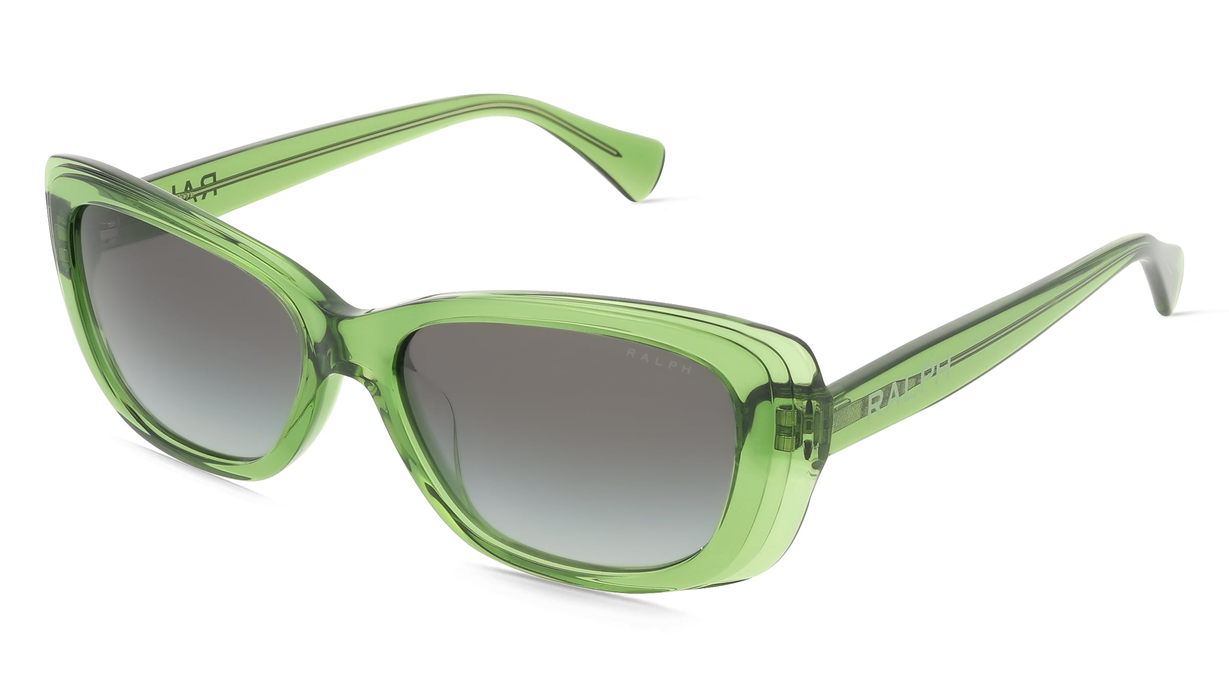 Ralph RA5322U Damen-Sonnenbrille Vollrand Quadratisch Acetat-Gestell, Grün
