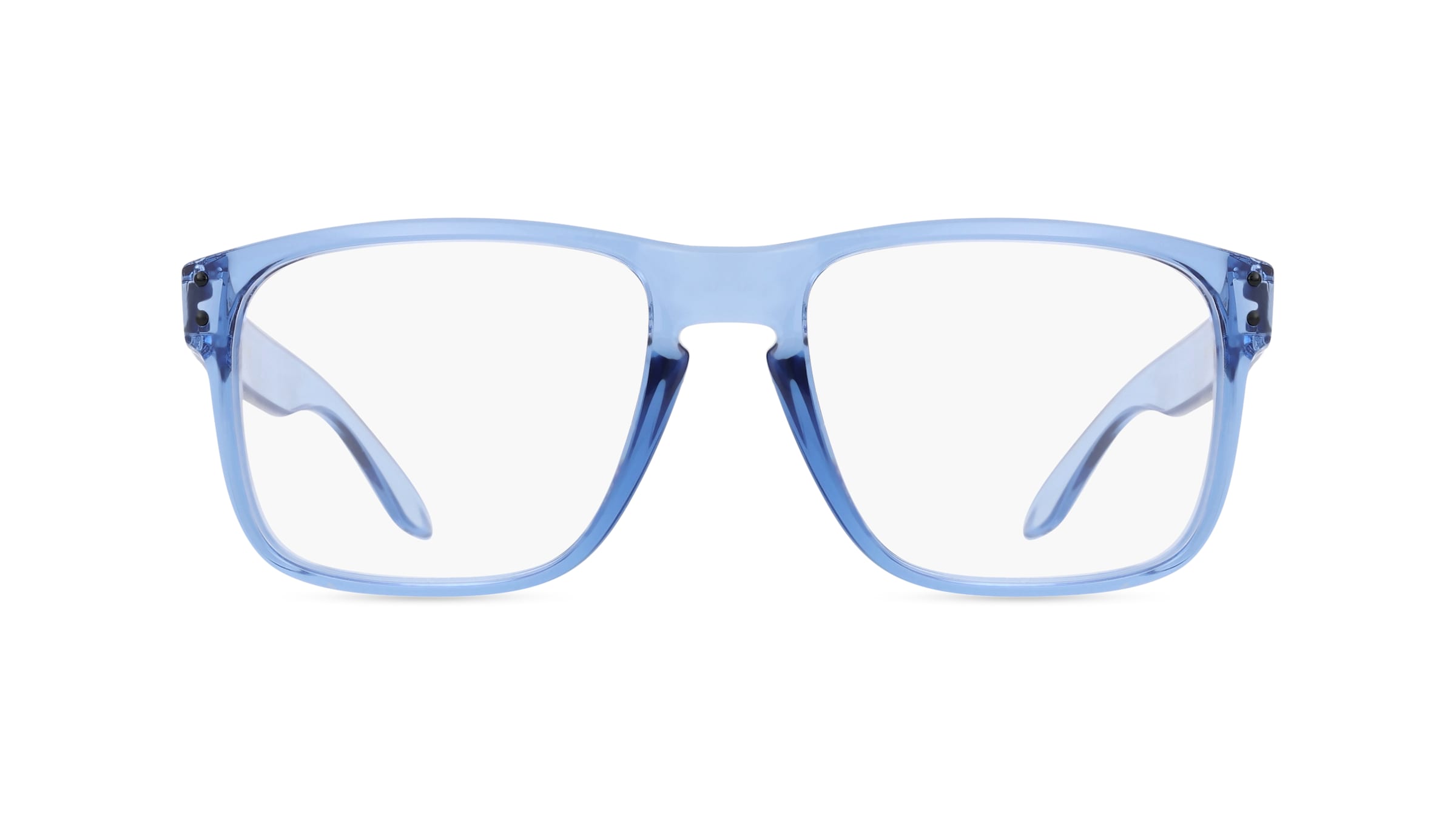 Oakley OX8156 Herren-Brille inkl. Gläser Vollrand Eckig Kunststoff-Gestell 54mm/18mm/137mm, blau