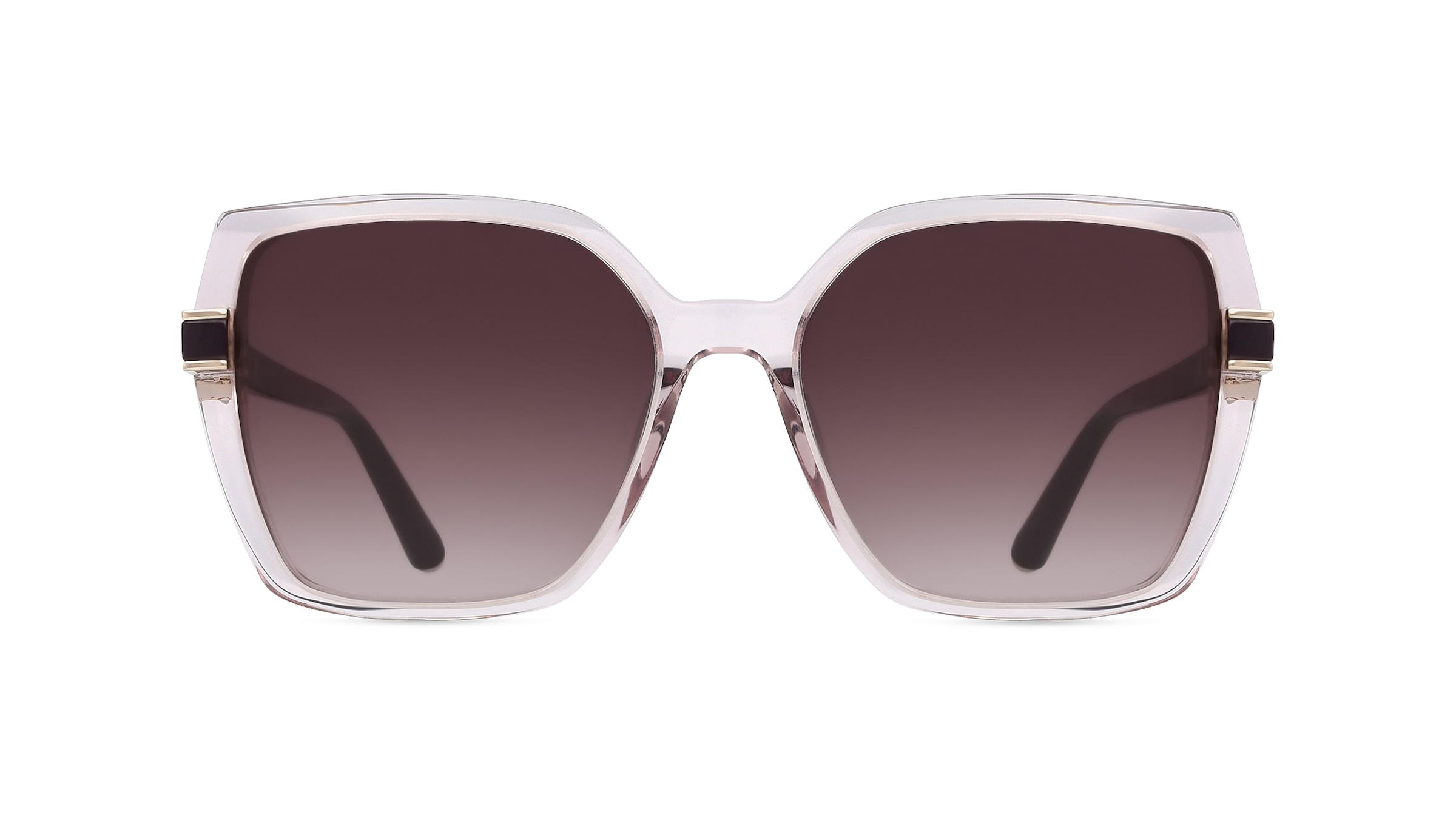 Escada ESCSESD90 Damen-Sonnenbrille Vollrand Eckig Kunststoff-Gestell, braun