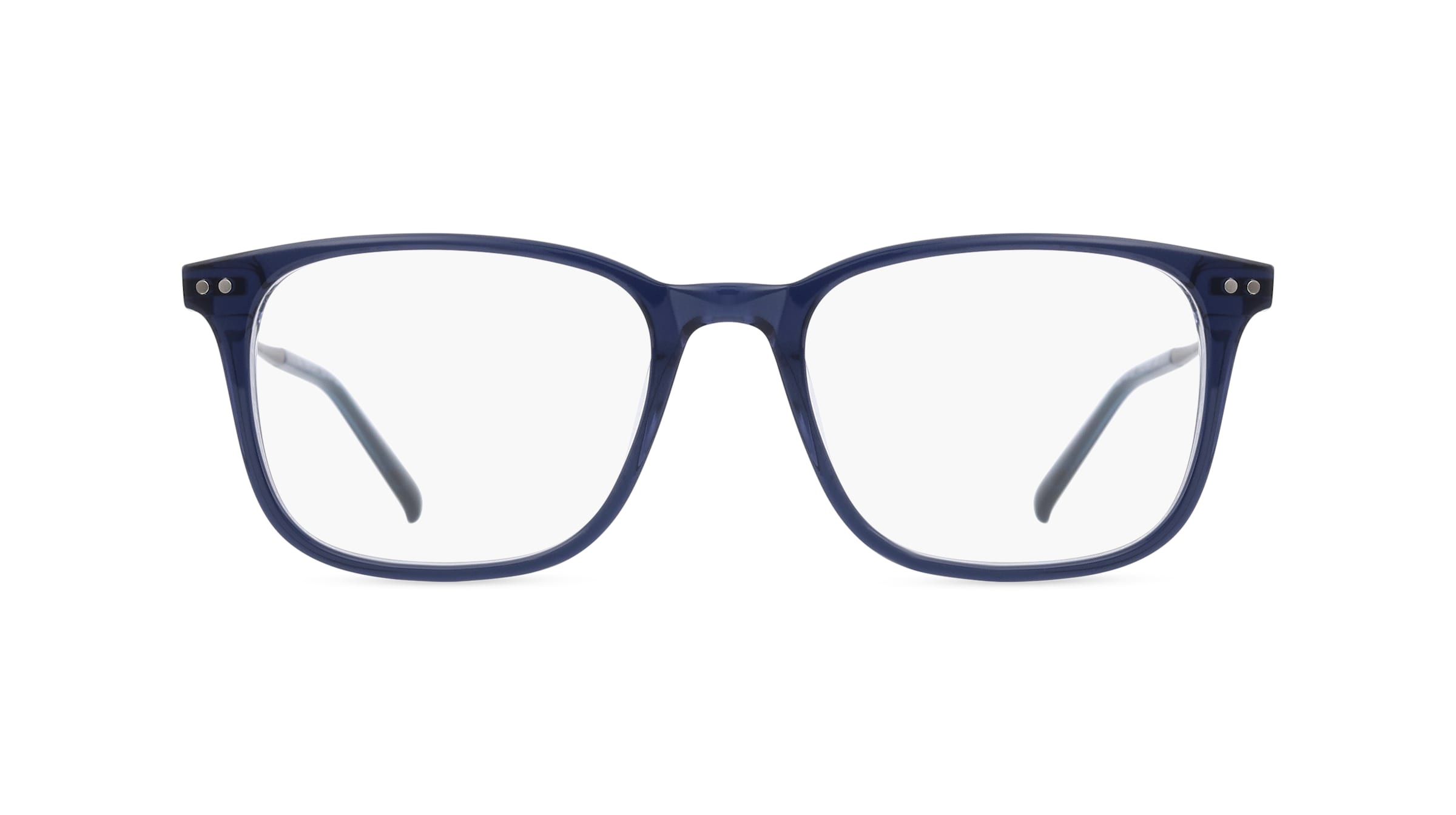 Fielmann BD 531 CL Herren-Brille inkl. Gläser Vollrand Eckig Acetat-Gestell 52mm/18mm/140mm, blau