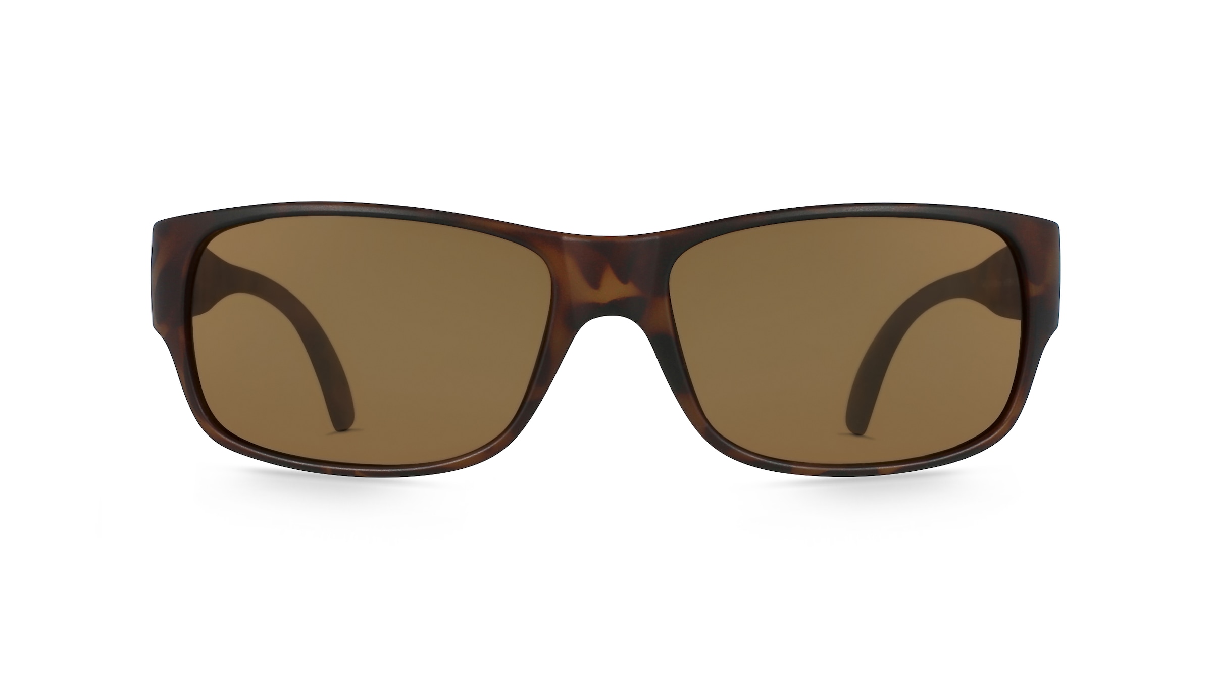 Fielmann G 2095 SUN FA Herren-Sonnenbrille Vollrand Quadratisch TR90-Gestell, braun