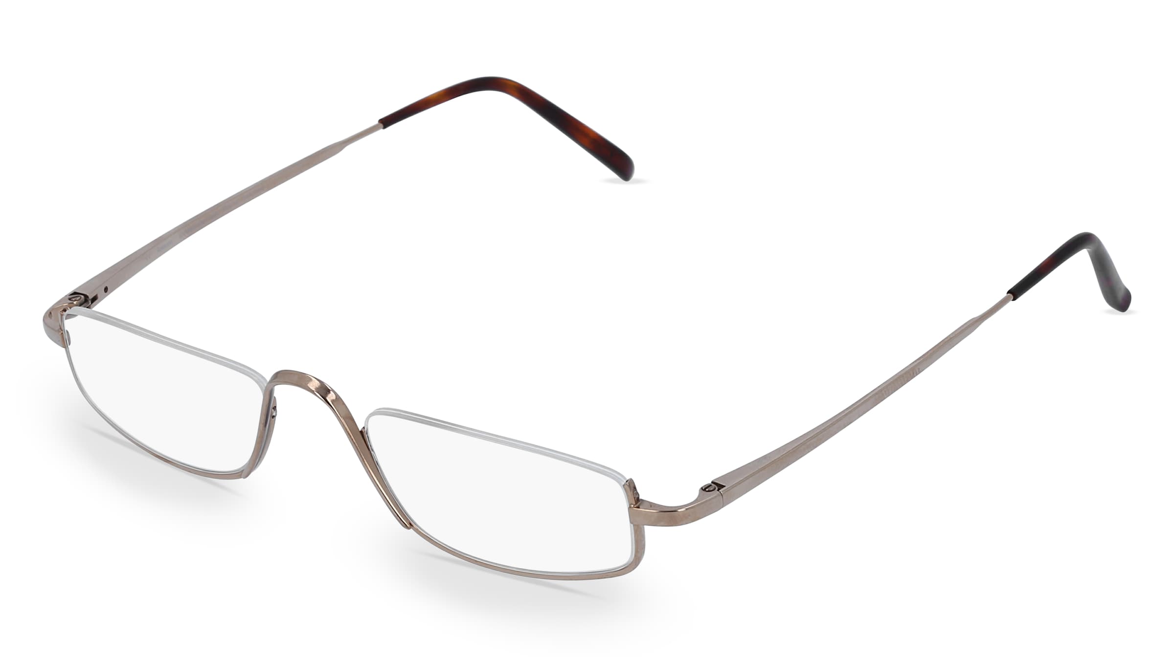Fielmann CHARME 0506 MOD FLEX TR Herren-Brille inkl. Gläser Halbrand Halb Titan-Gestell 49/21/150, Gold