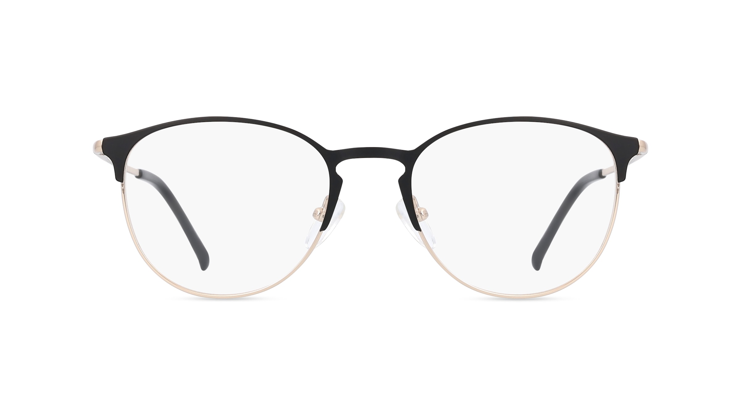 Fielmann BD 444 CL Damen-Brille inkl. Gläser Vollrand Panto Edelstahl-Gestell 51mm/18mm/140mm, gold