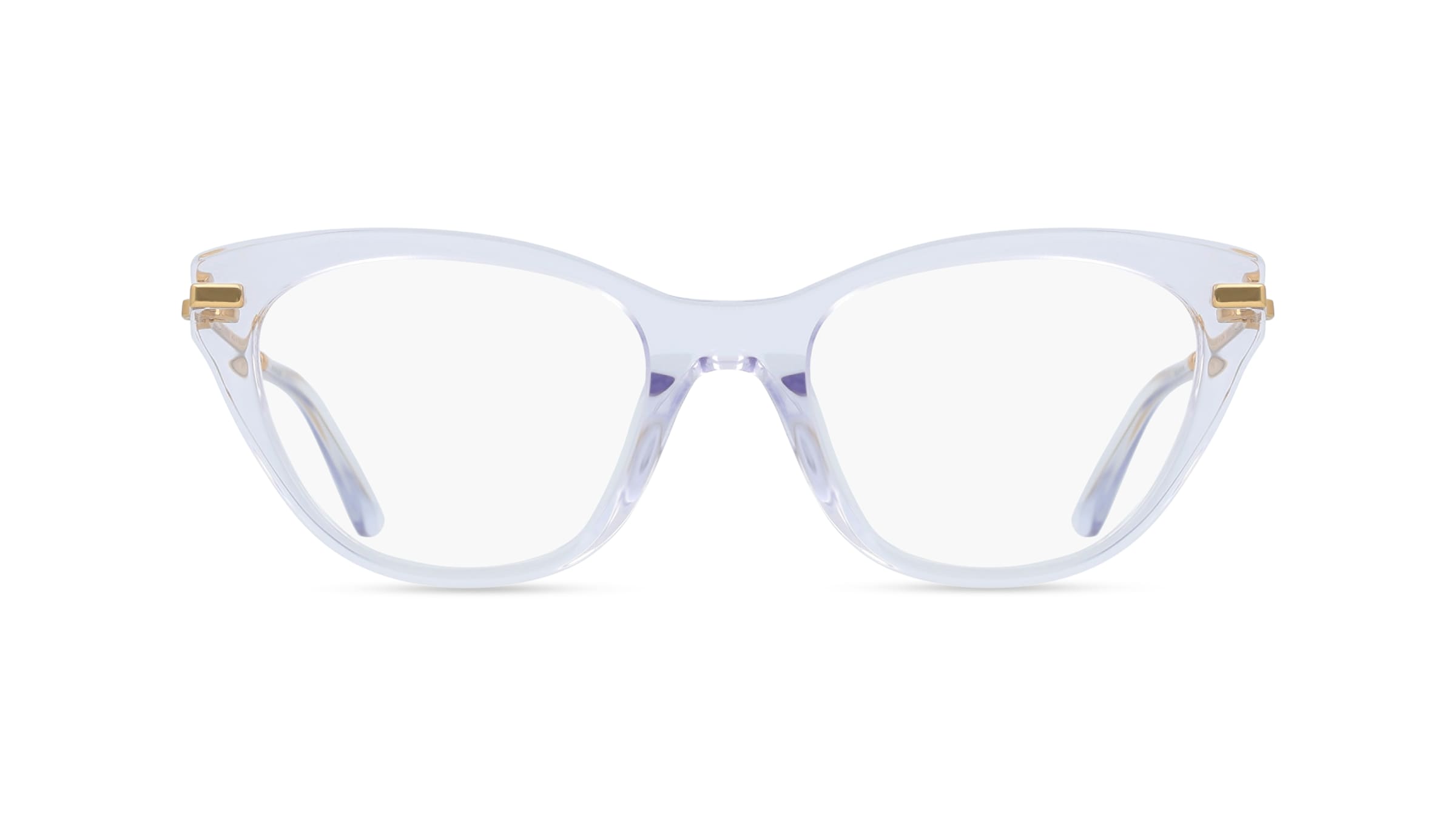 Dolce&amp;Gabbana 0DG3428 Damen-Brille inkl. Gläser Vollrand Butterfly Acetat-Gestell 53/19/140, Transparent