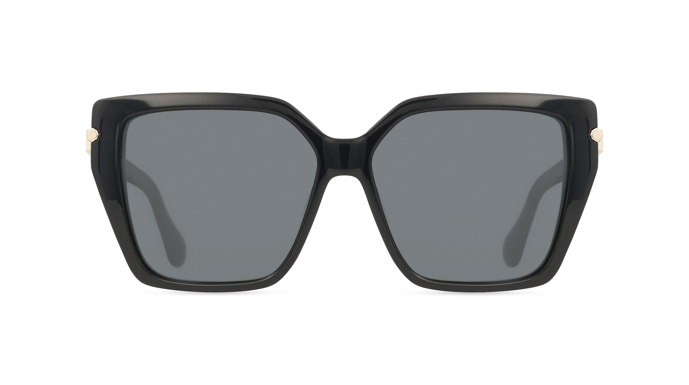 Ferragamo SF1106S Damen-Sonnenbrille Vollrand Eckig Acetat-Gestell, schwarz