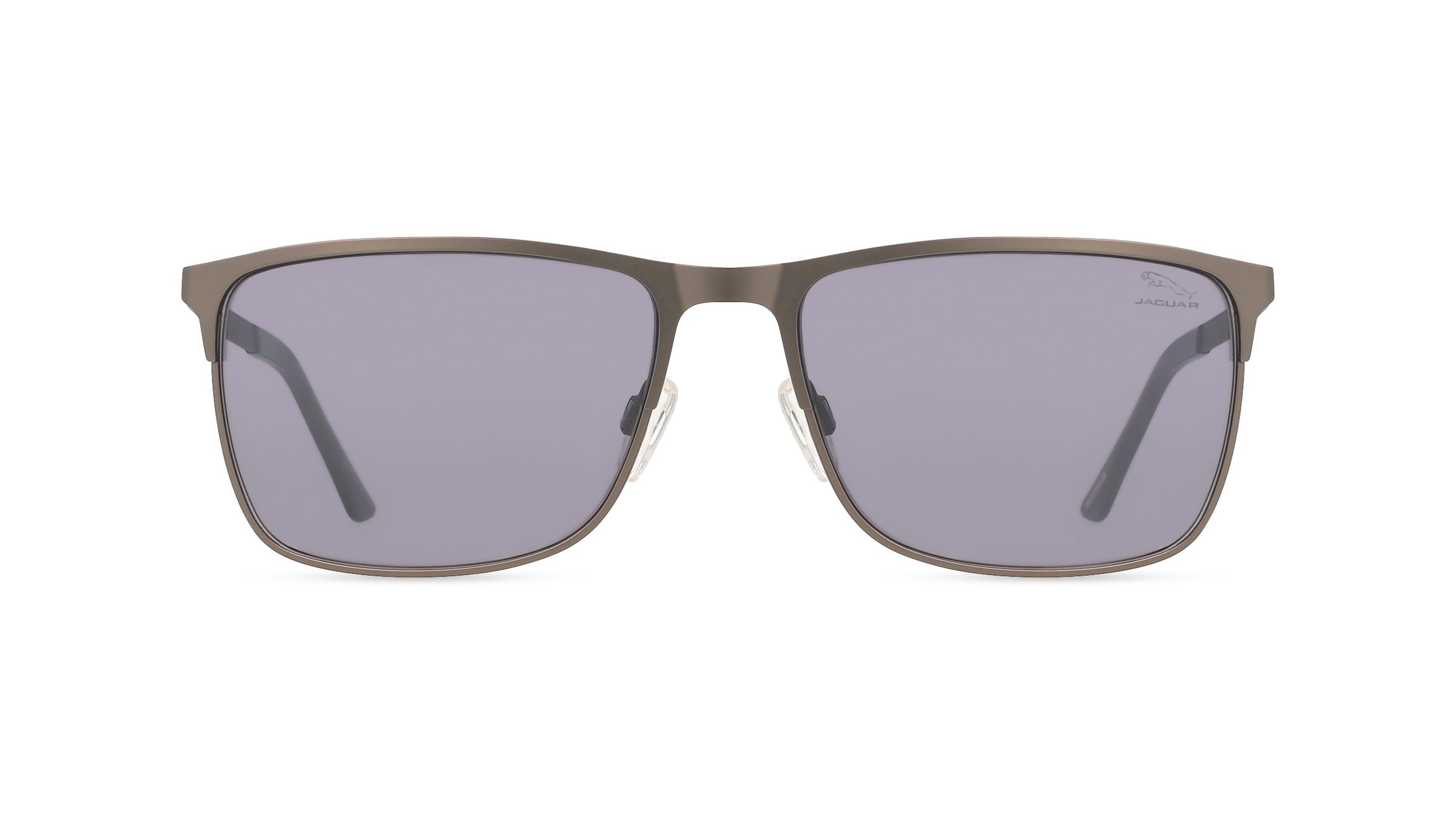 Jaguar J 7368 Herren-Sonnenbrille Vollrand Eckig Metall-Gestell, grau