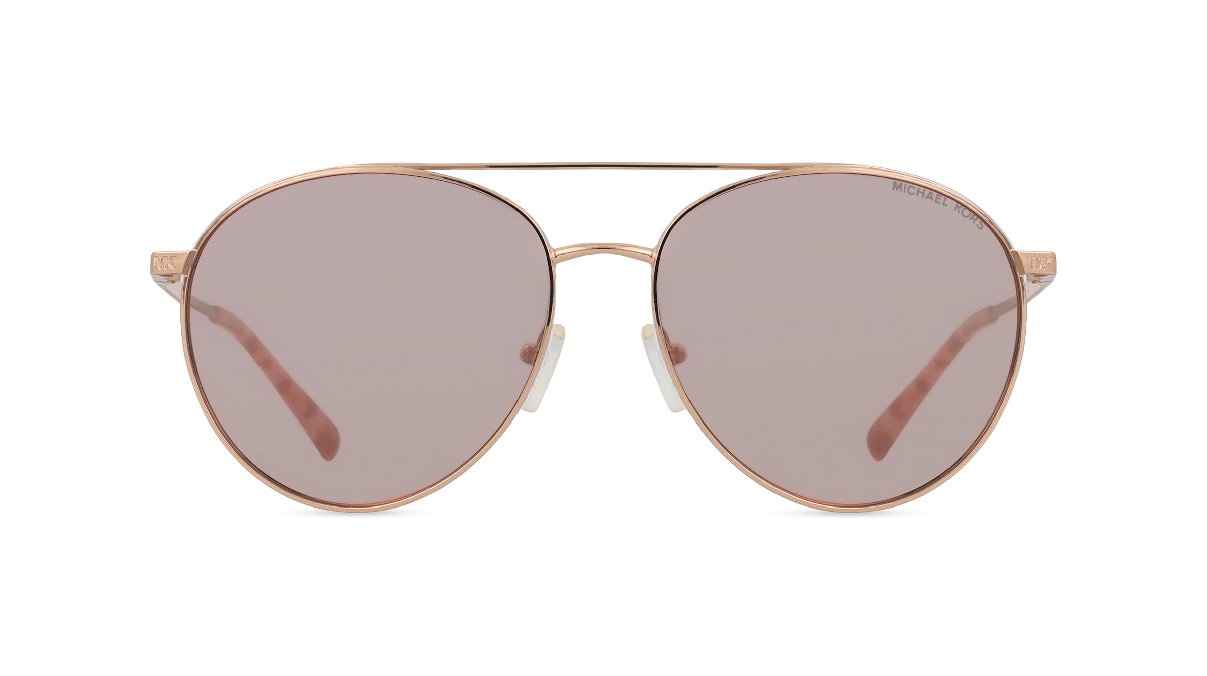 Michael Kors MK1138 Damen-Sonnenbrille Vollrand Pilot Metall-Gestell, pink