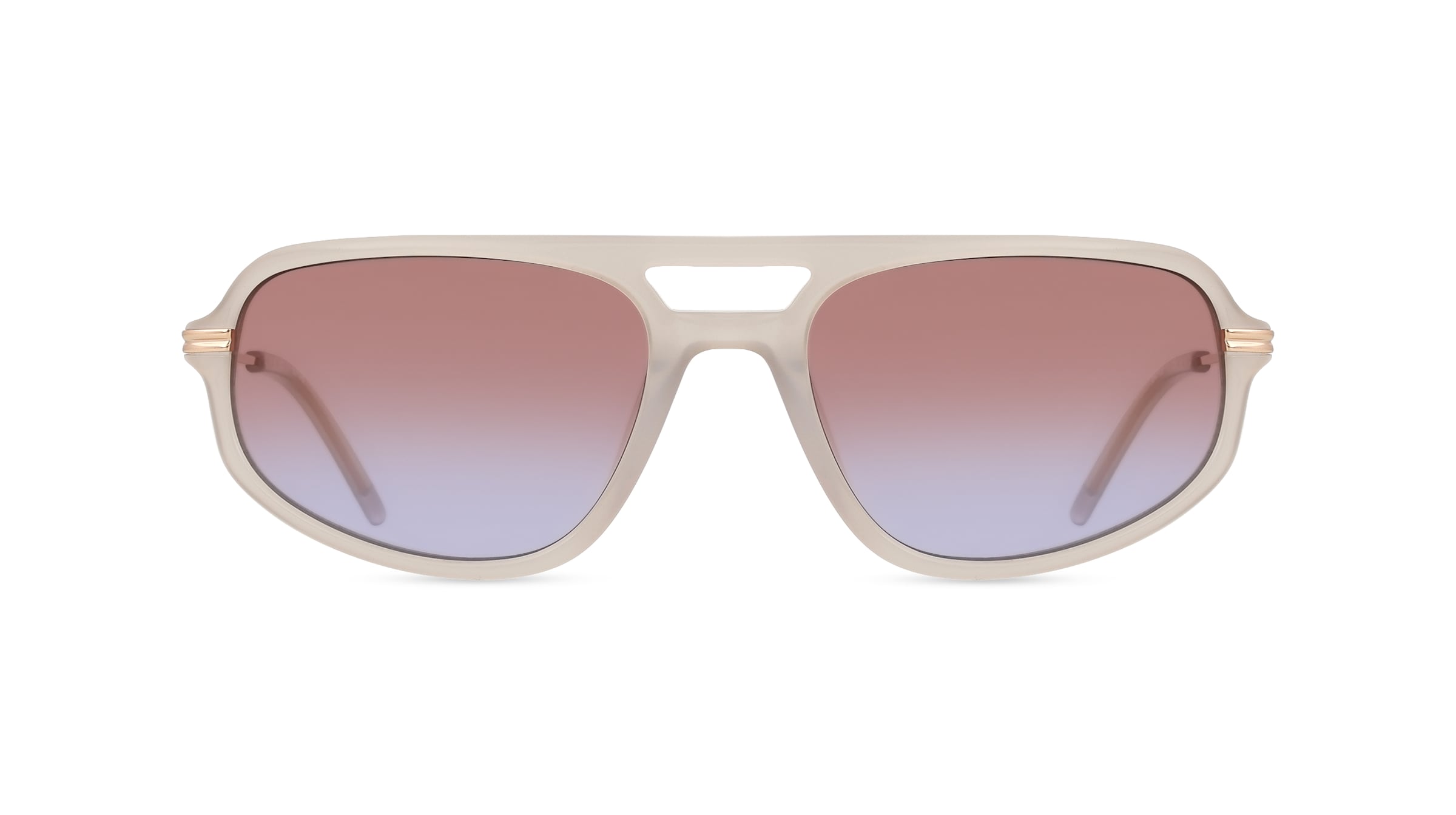 DKNY DK712S Damen-Sonnenbrille Vollrand Pilot Acetat-Gestell, grau