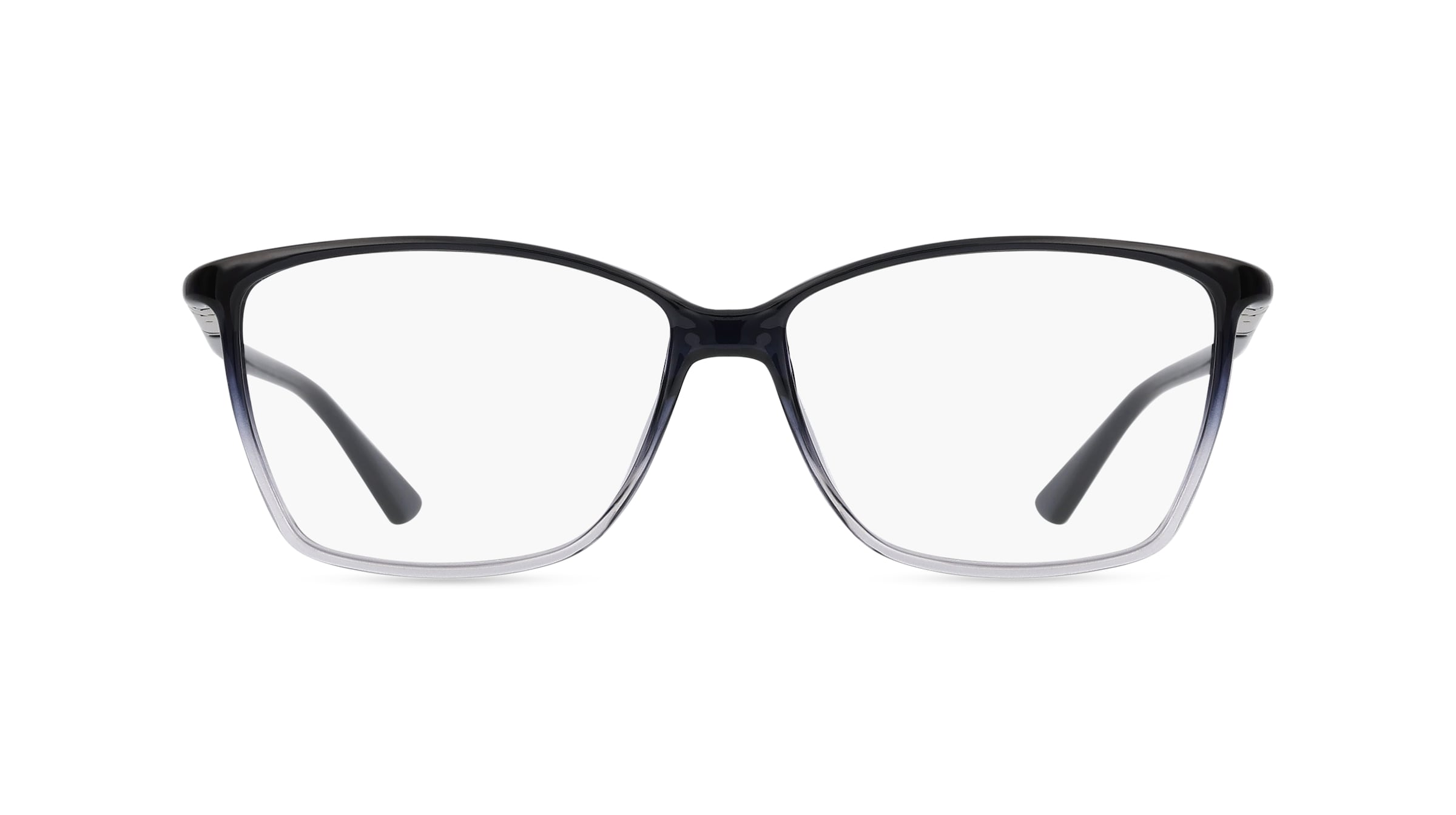 Calvin Klein CK21524 Unisex-Brille inkl. Gläser Vollrand Butterfly Kunststoff-Gestell 55mm/12mm/140mm, blau