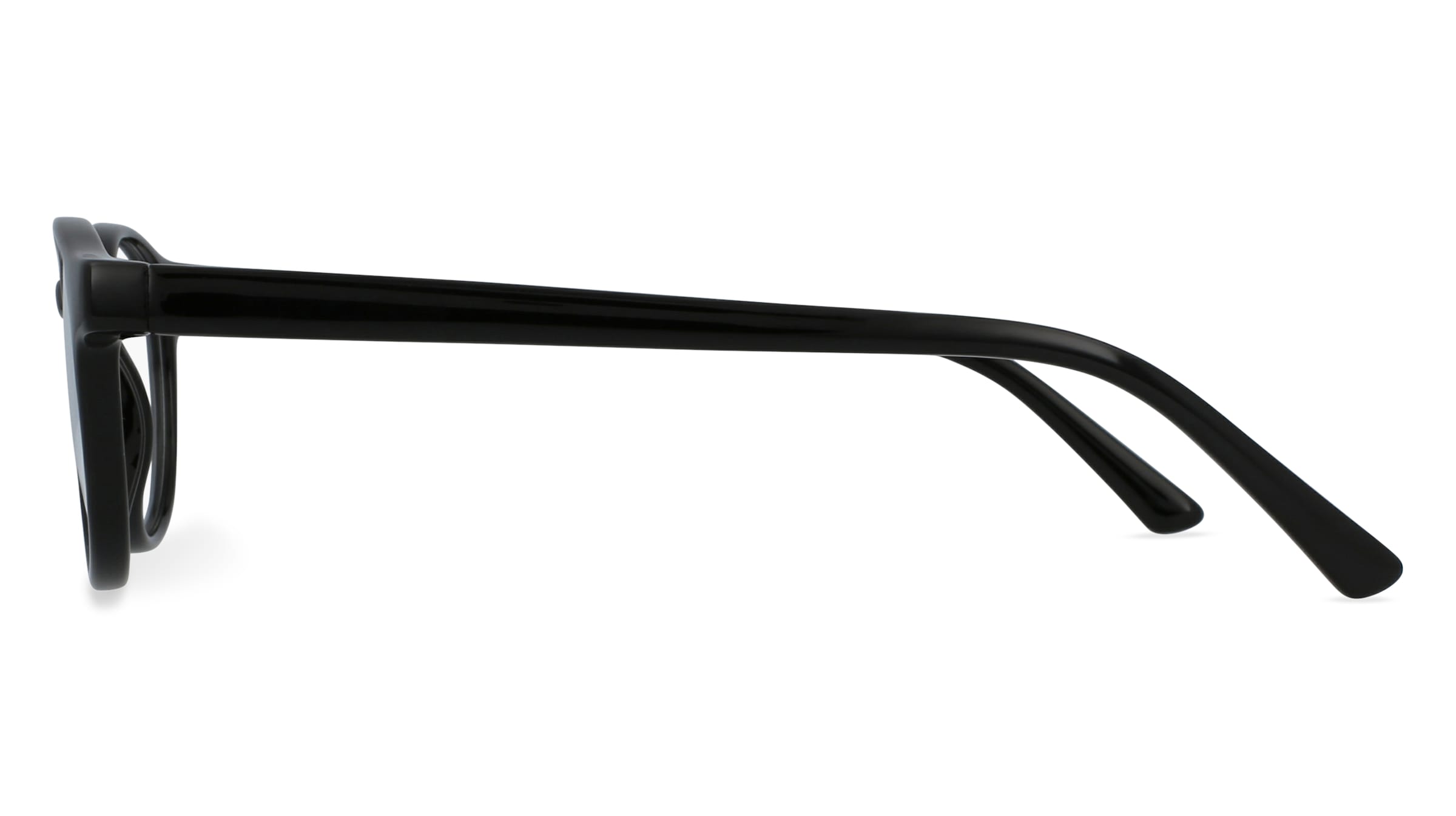 Thumbnail - Fielmann INTER 2158 CL Unisex-Brille inkl. Gläser Vollrand Panto Propionat-Gestell 45/20/140, schwarz