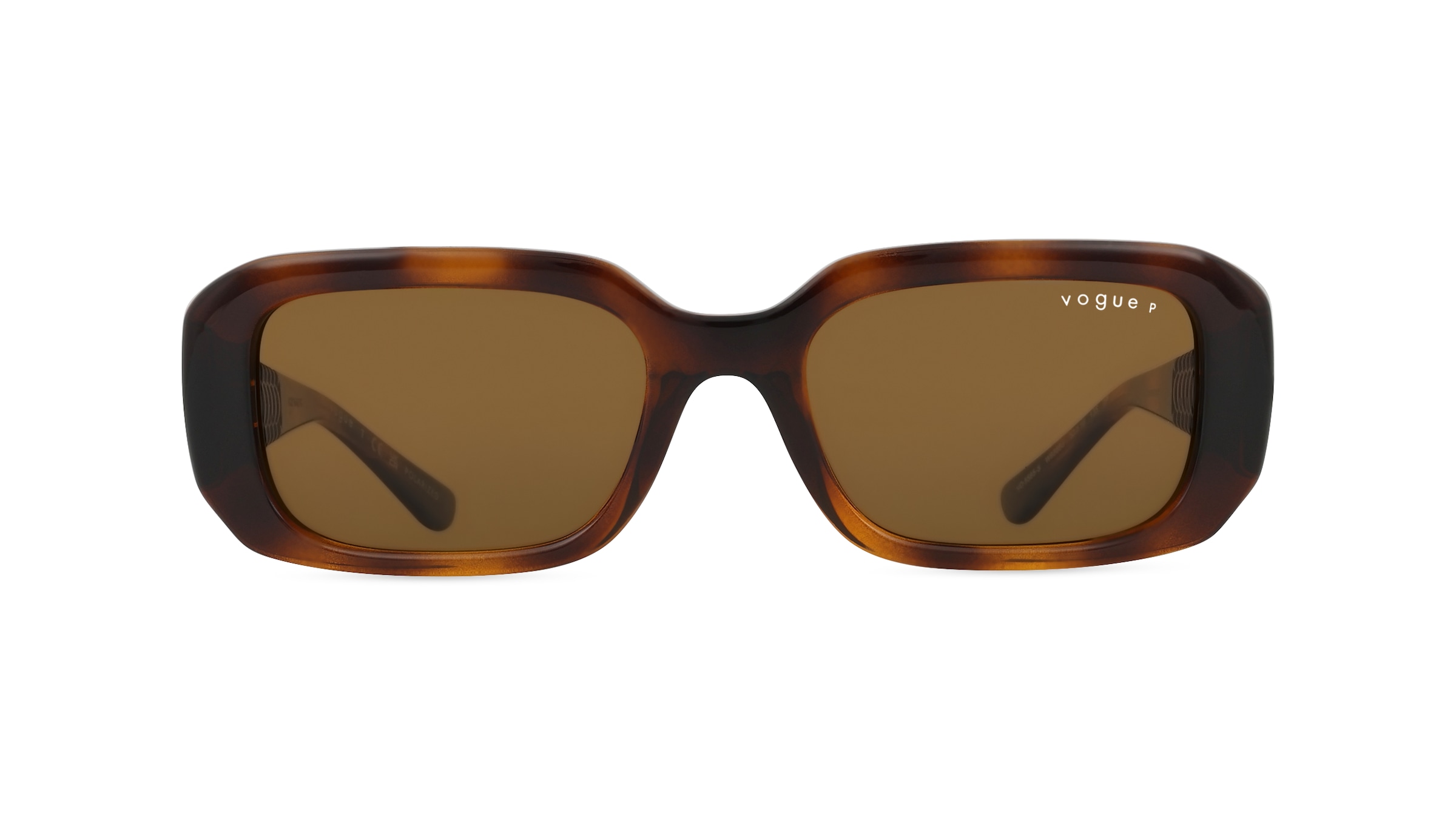 Vogue 0VO5565S Damen-Sonnenbrille Vollrand Schmal Propionat-Gestell, braun