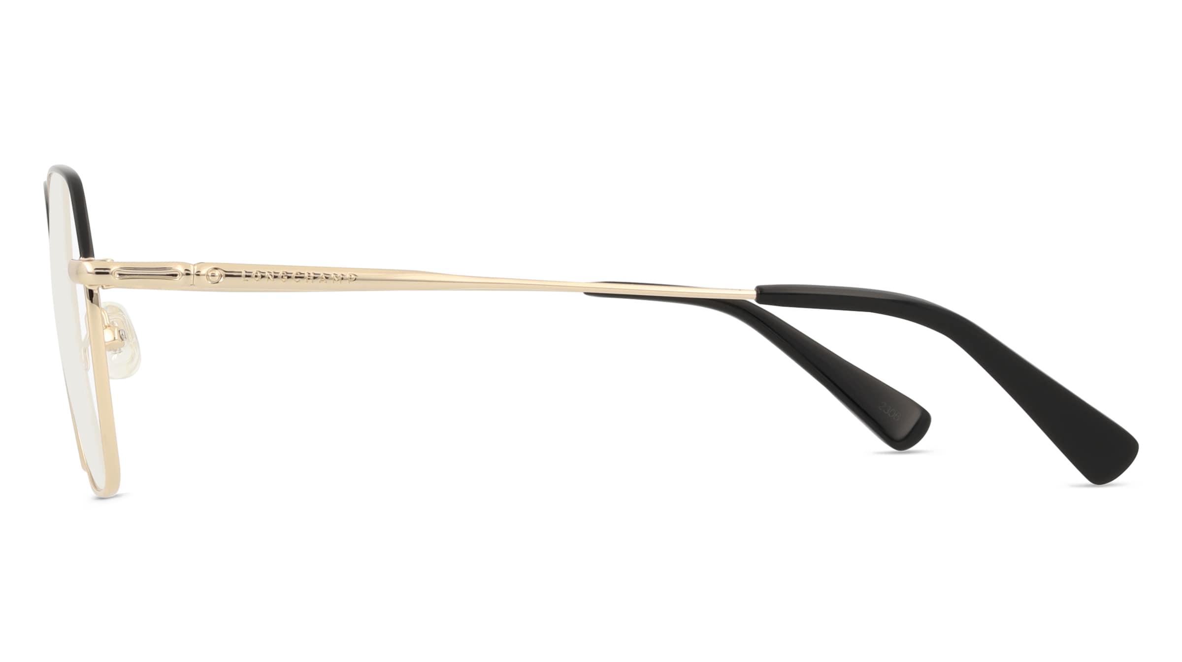 Thumbnail - Longchamp LO2152 Damen-Brille inkl. Gläser Vollrand Eckig Metall-Gestell 51mm/19mm/140mm, schwarz