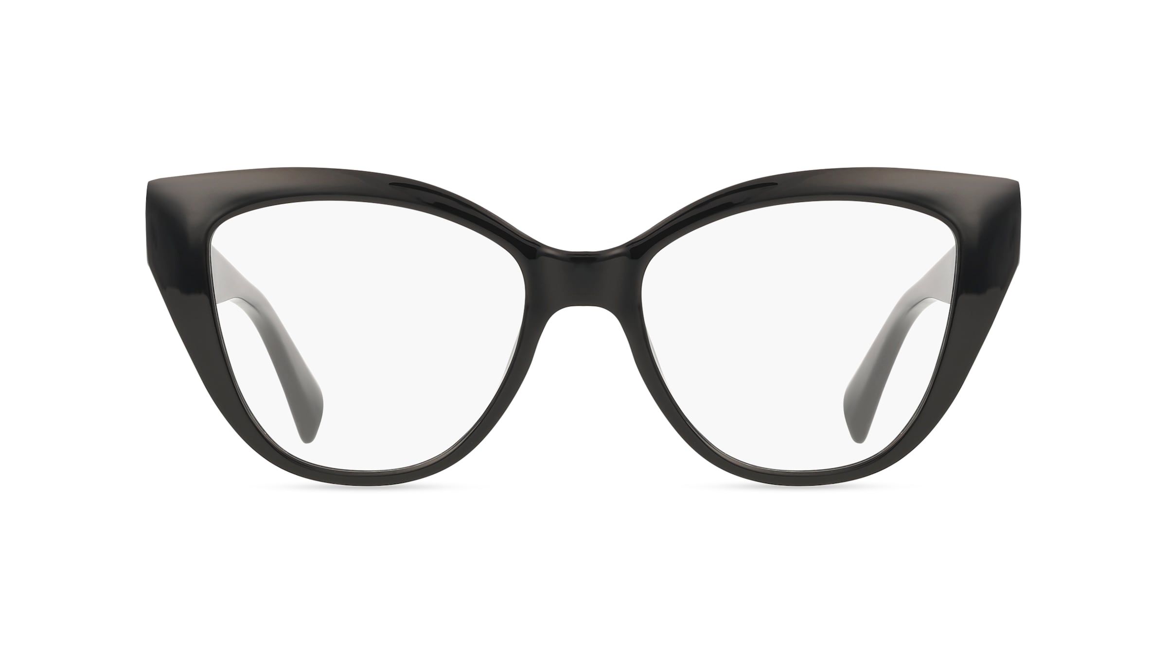 Karl Lagerfeld KL6178 Damen-Brille inkl. Gläser Vollrand Butterfly Kunststoff-Gestell 53mm/16mm/140mm, Schwarz