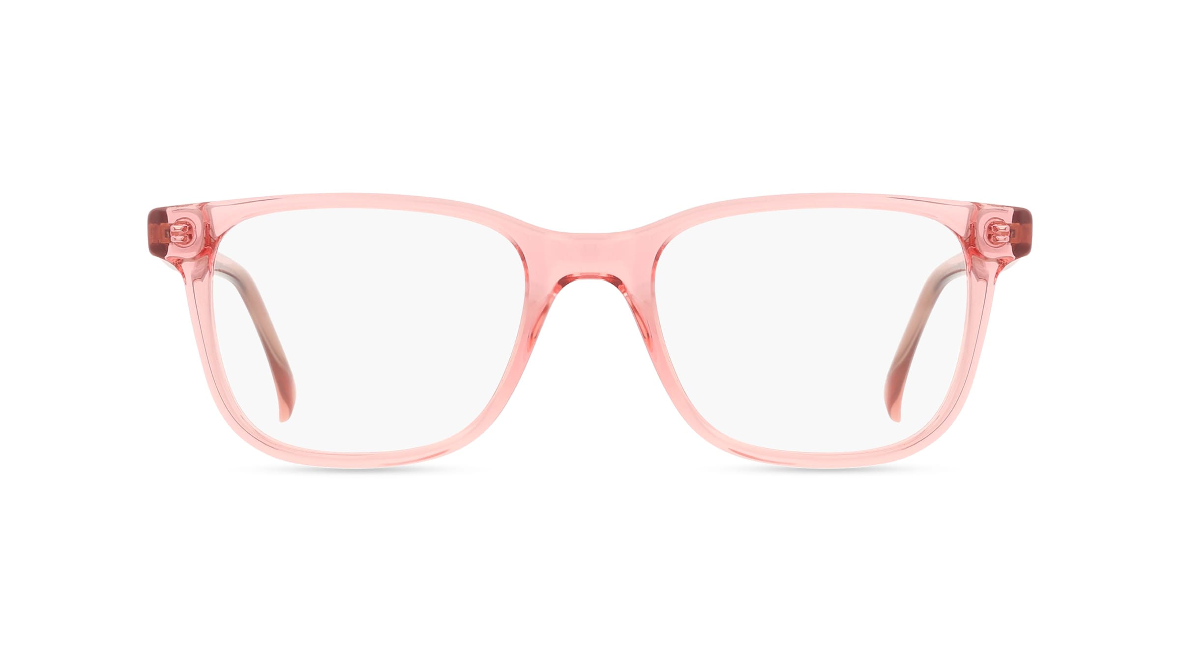 Fielmann BD 578 CL ROBBY Unisex-Brille inkl. Gläser Vollrand Quadratisch Acetat-Gestell 50/18/145, Pink