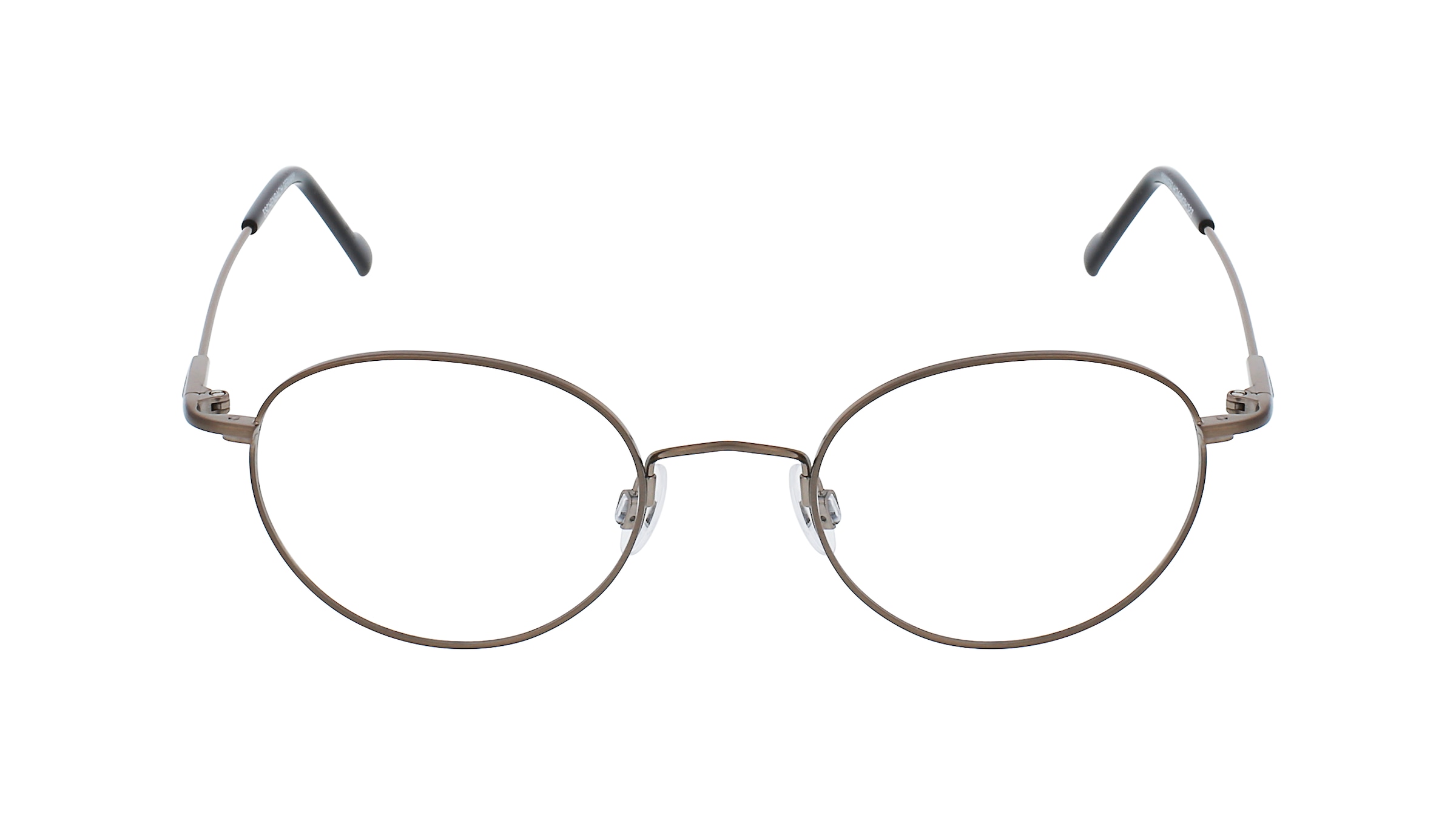 Titanflex 3666 Herren-Brille inkl. Gläser Vollrand Panto Titanflex-Gestell 49/21/145, grau