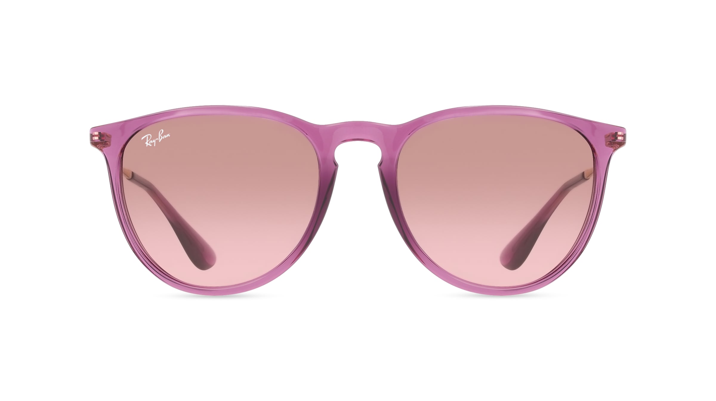 Ray-Ban RB 4171 ERIKA Damen-Sonnenbrille Vollrand Panto Kunststoff-Gestell, lila