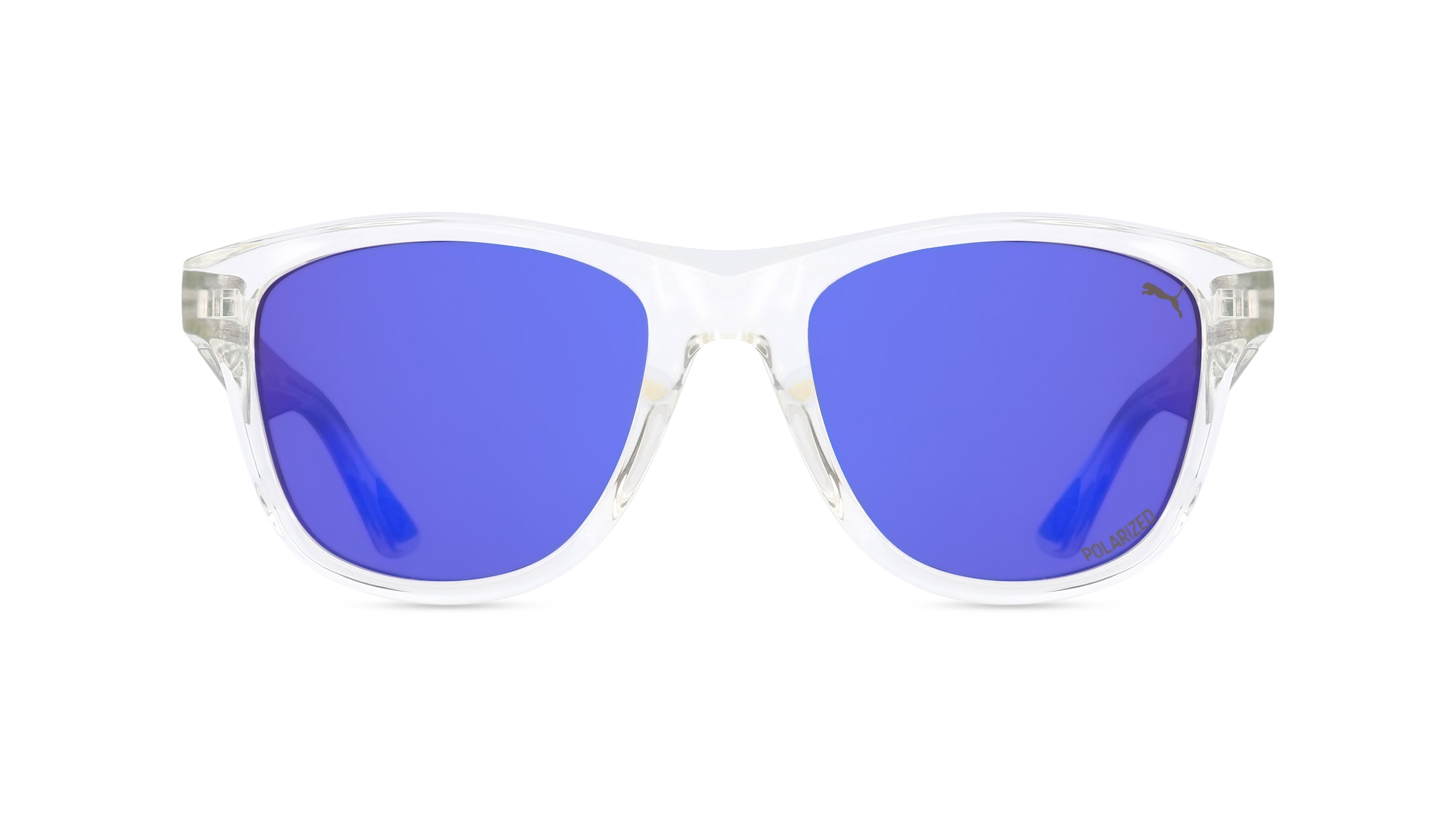 Puma PU0401S Unisex-Sonnenbrille Vollrand Eckig Kunststoff-Gestell, transparent