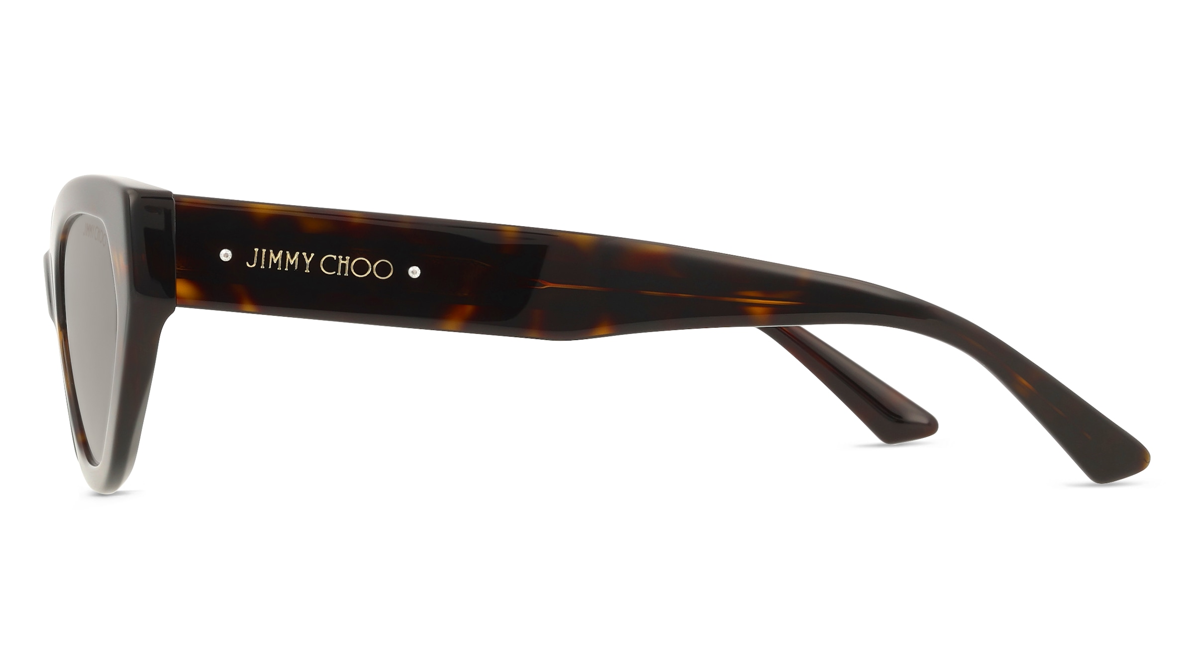 Thumbnail - Jimmy Choo JC5022B Damen-Sonnenbrille Vollrand Cat Eye Acetat-Gestell, braun