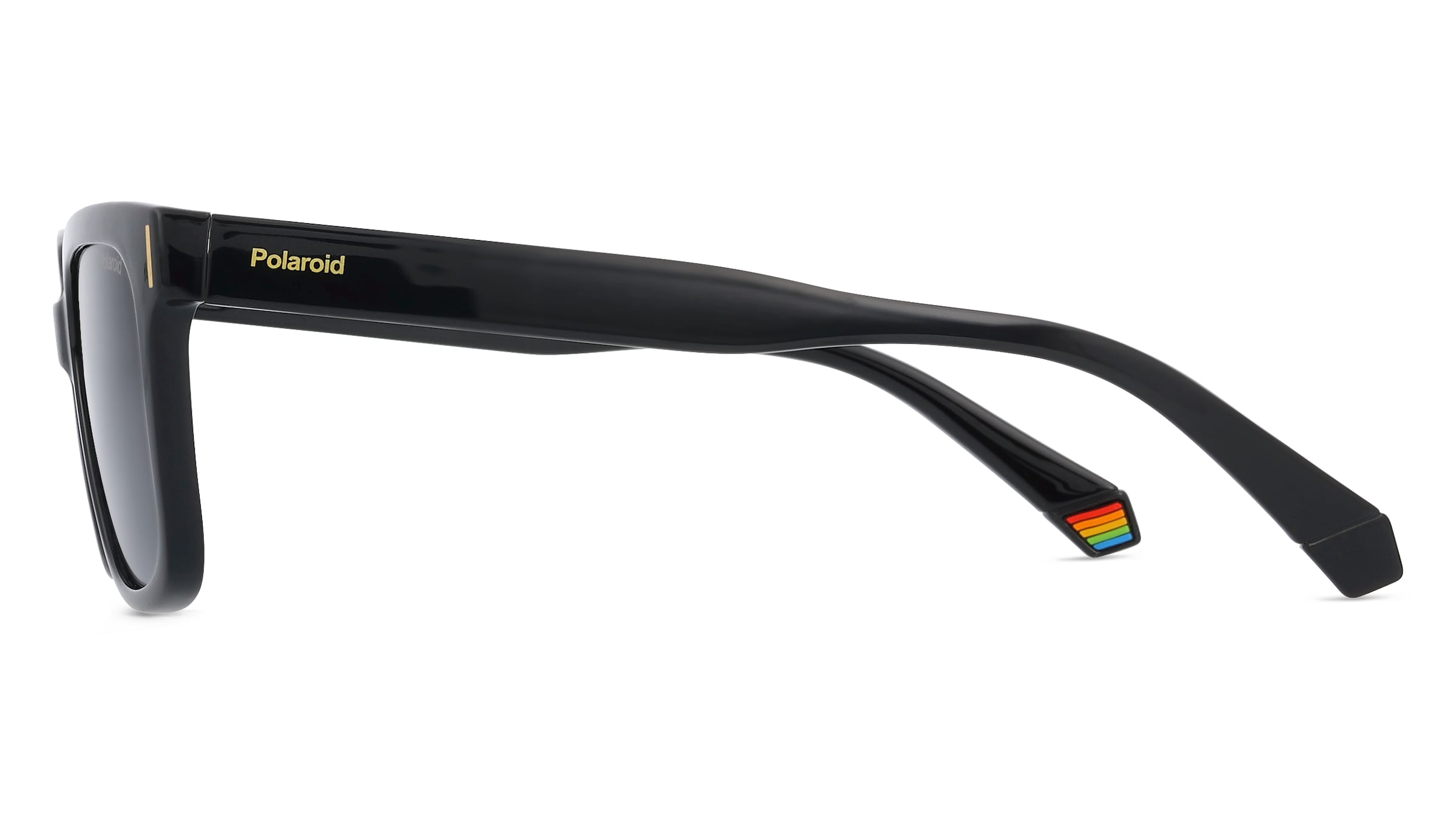 Thumbnail - Polaroid PLD 6191/S Unisex-Sonnenbrille Vollrand Quadratisch Kunststoff-Gestell, schwarz