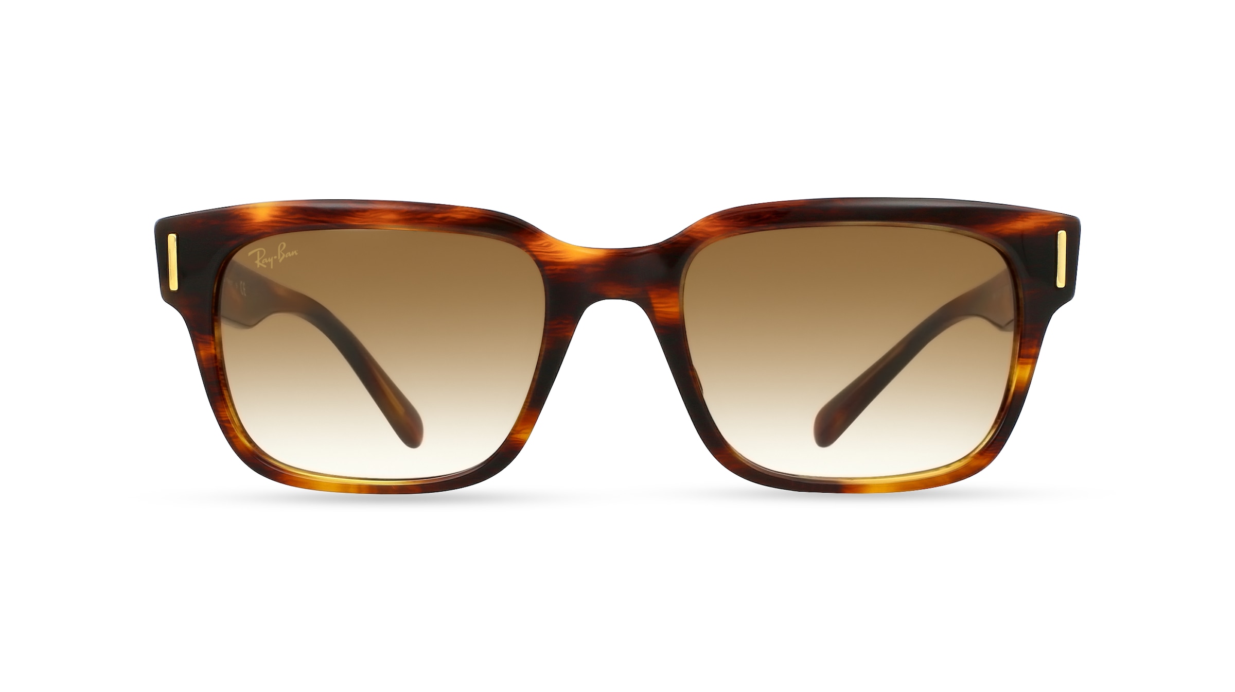 Ray-Ban RB 2190 JEFFREY Herren-Sonnenbrille Vollrand Eckig Kunststoff-Gestell, braun