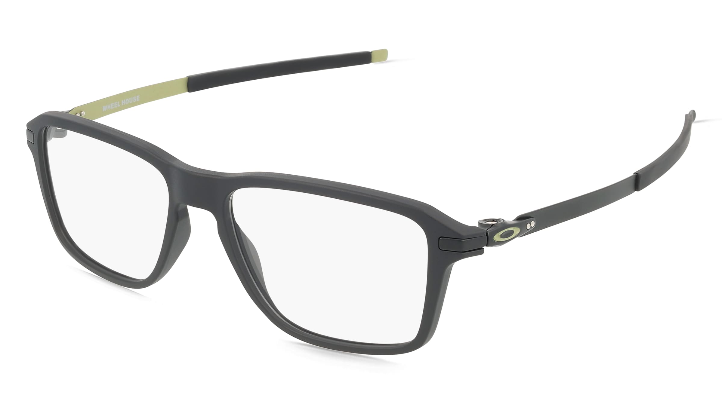 Oakley OX8166 Herren-Brille inkl. Gläser Vollrand Quadratisch Kunststoff-Gestell 54/16/140, Schwarz