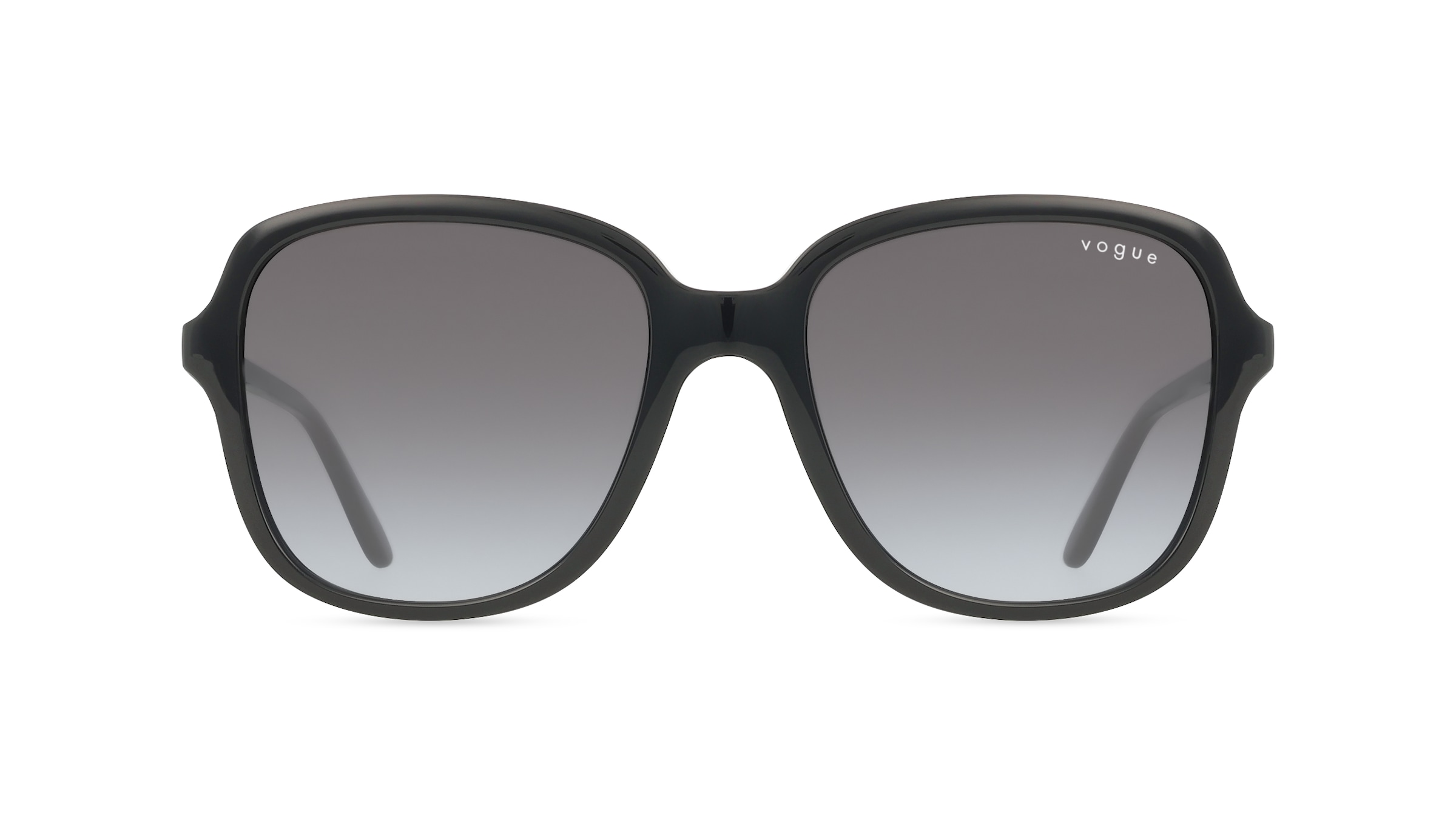 Vogue VO5601S Damen-Sonnenbrille Vollrand Eckig Kunststoff-Gestell, schwarz