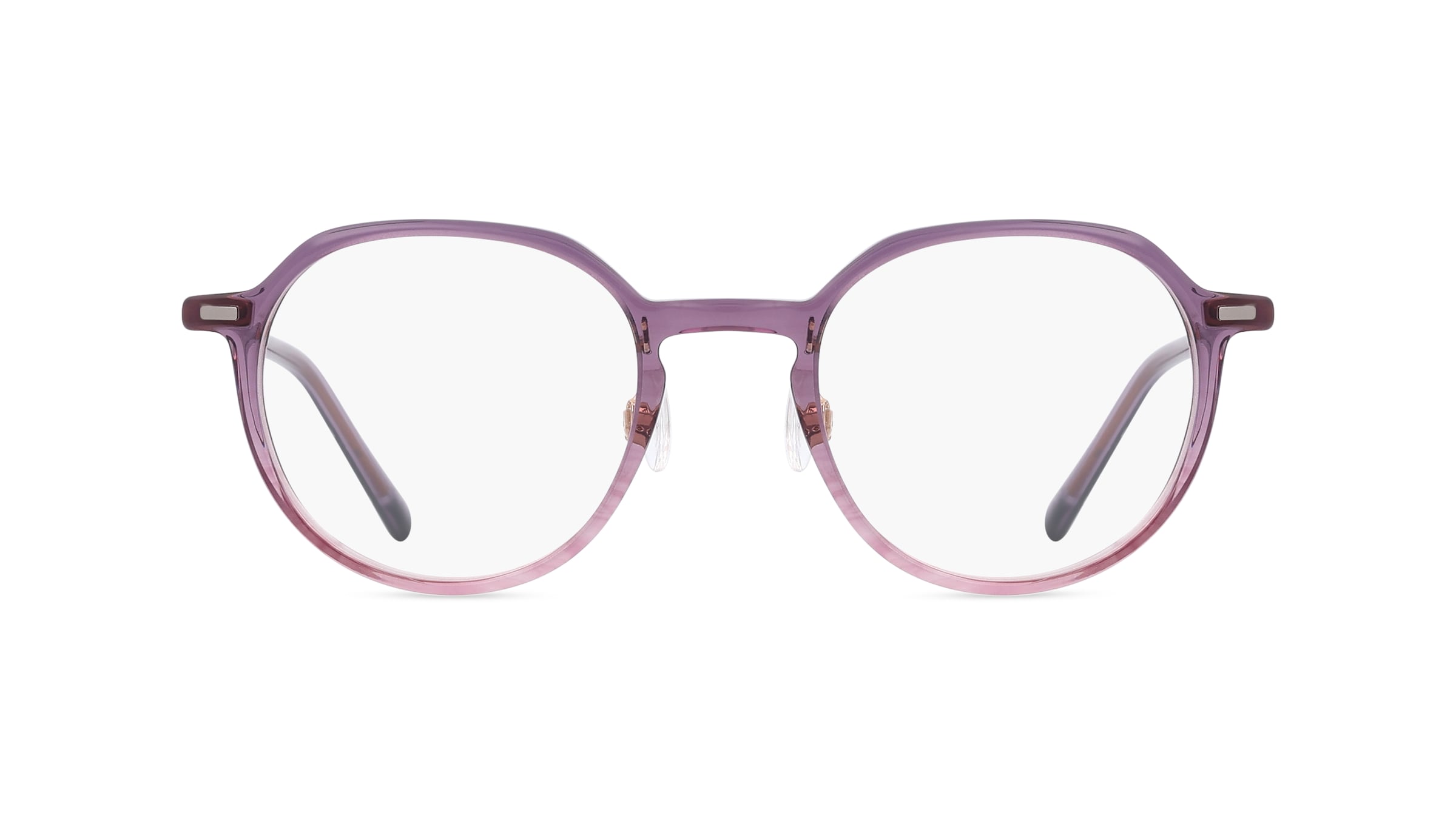 Humphrey’s eyewear 581121 Herren-Brille inkl. Gläser Vollrand Panto Kunststoff-Gestell 47mm/21mm/140mm, lila