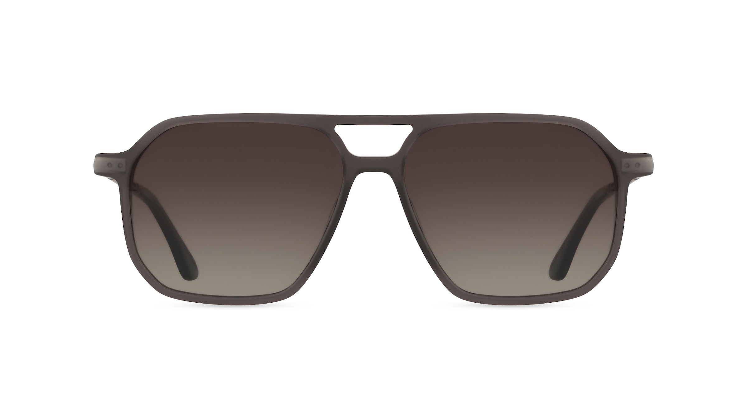 Woodfellas 11728 Herren-Sonnenbrille Vollrand Pilot Acetat-Gestell, grau