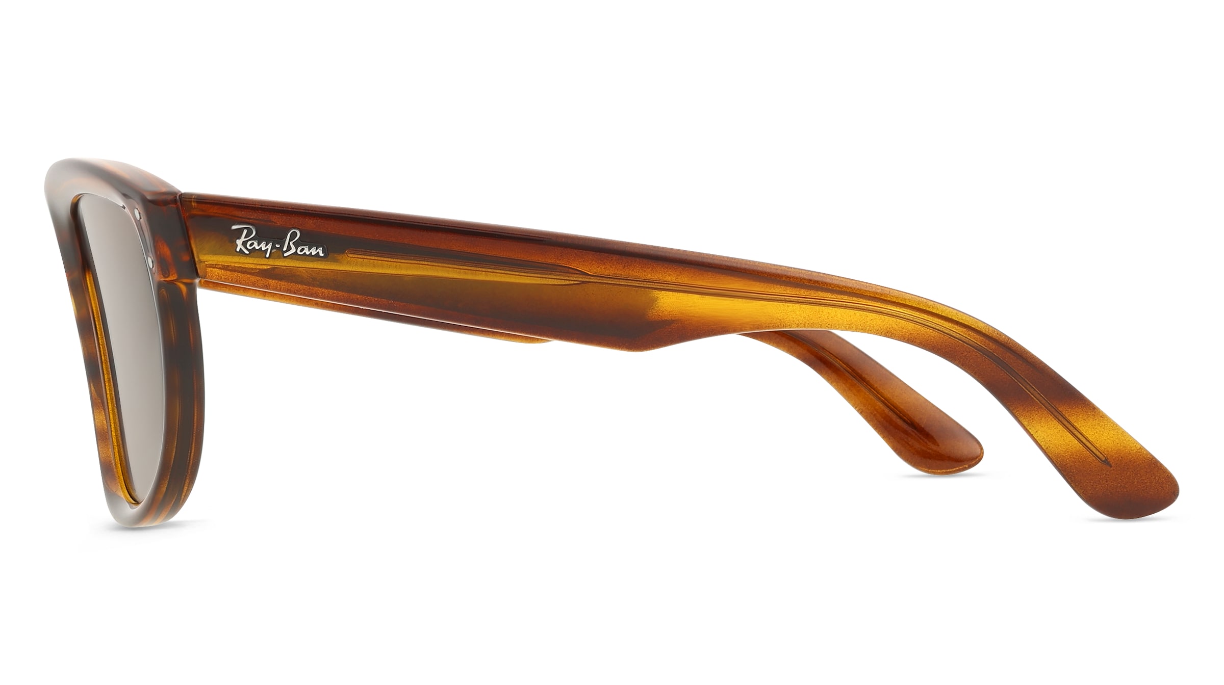 Thumbnail - Ray-Ban RBR0501S BOYFRIEND REVERSE Unisex-Sonnenbrille Vollrand Quadratisch Kunststoff-Gestell, braun