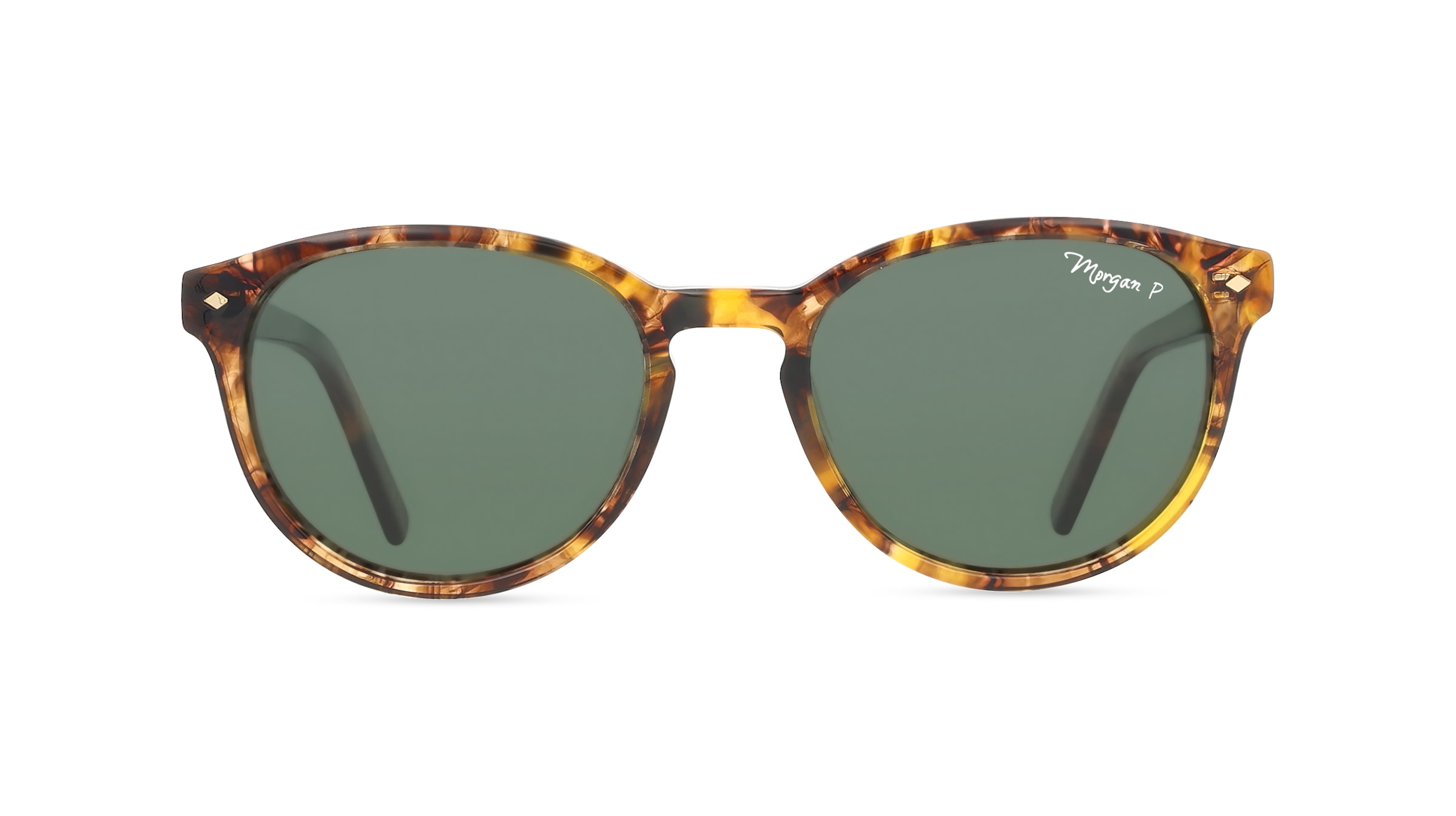 Morgan MO 7241 Damen-Sonnenbrille Vollrand Oval Acetat-Gestell, Braun