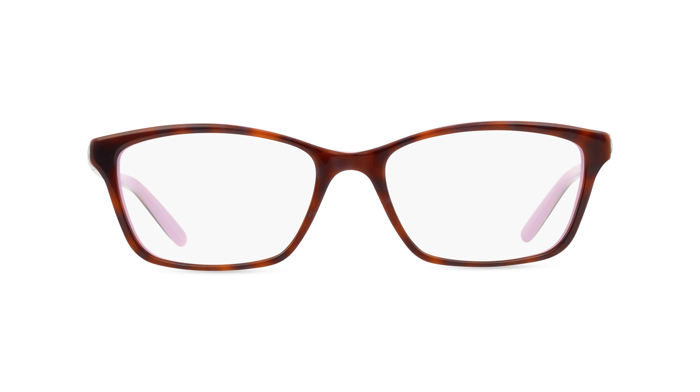 Ralph RA7044 Damen-Brille inkl. Gläser Vollrand Cateye Kunststoff-Gestell 52mm/16mm/135mm, braun