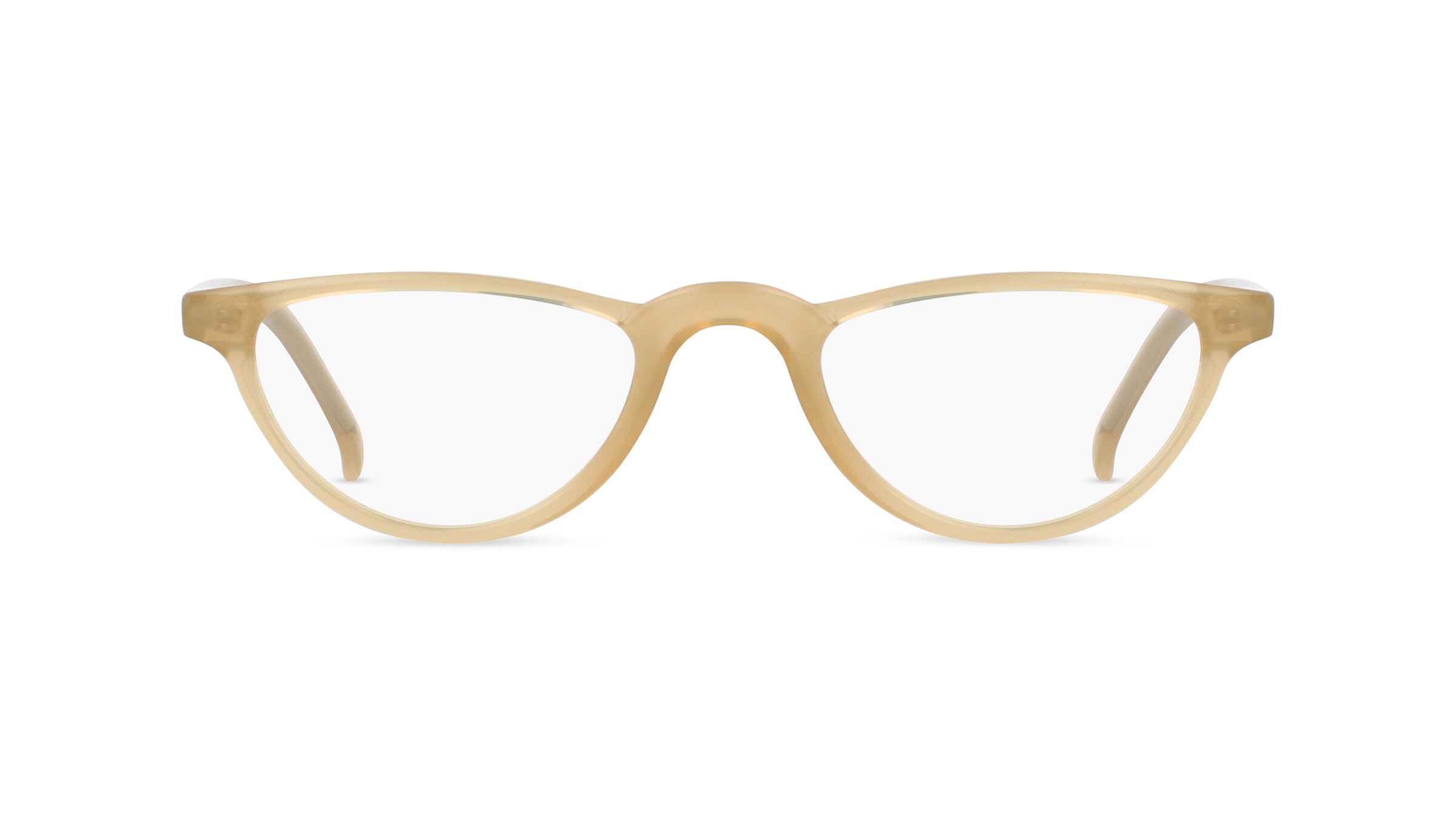 Fielmann BD 496 CL Damen-Brille inkl. Gläser Vollrand Schmal Propionat-Gestell 46mm/20mm/145mm, gelb