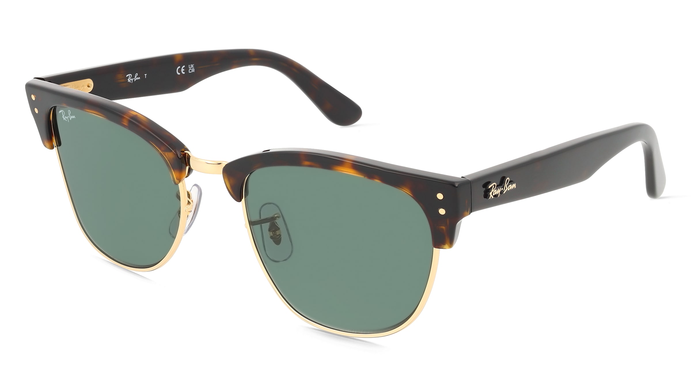Ray-Ban RB 3016 CLUBMASTER w kolorze Hawana Złoty