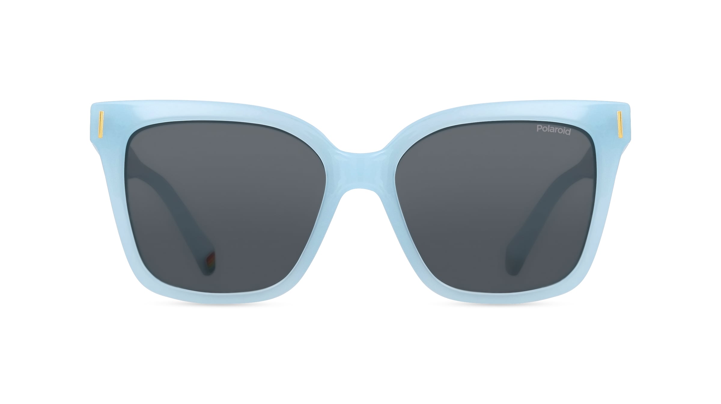 Polaroid PLD 6192/S Damen-Sonnenbrille Vollrand Butterfly Kunststoff-Gestell, blau