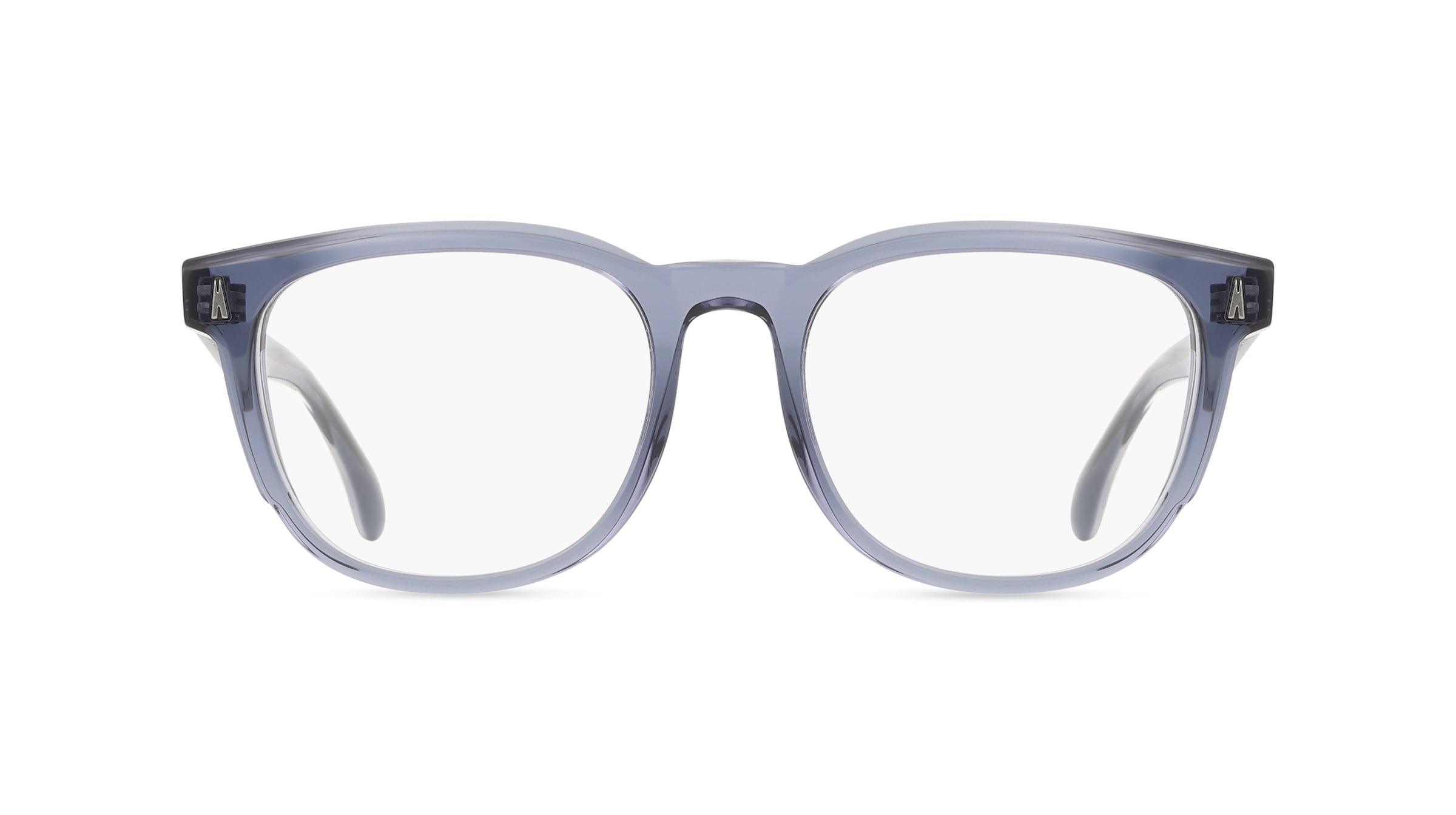 Moncler ME2002 Unisex-Brille inkl. Gläser Vollrand Eckig Bio-Acetat-Gestell 52mm/19mm/145mm, blau
