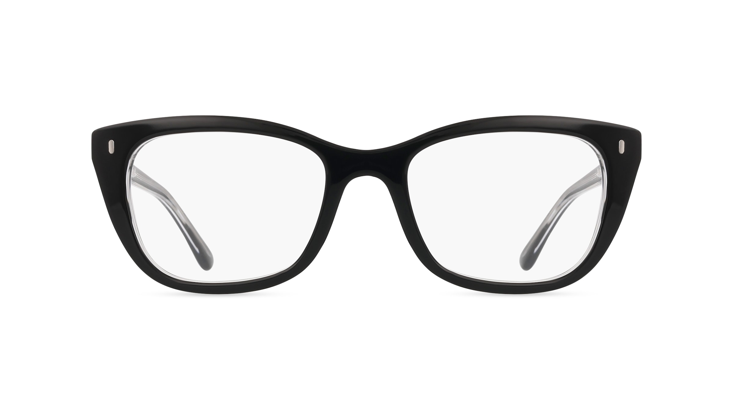 Ray-Ban 0RX5433 Damen-Brille inkl. Gläser Vollrand Quadratisch Acetat-Gestell 52/19/140, schwarz
