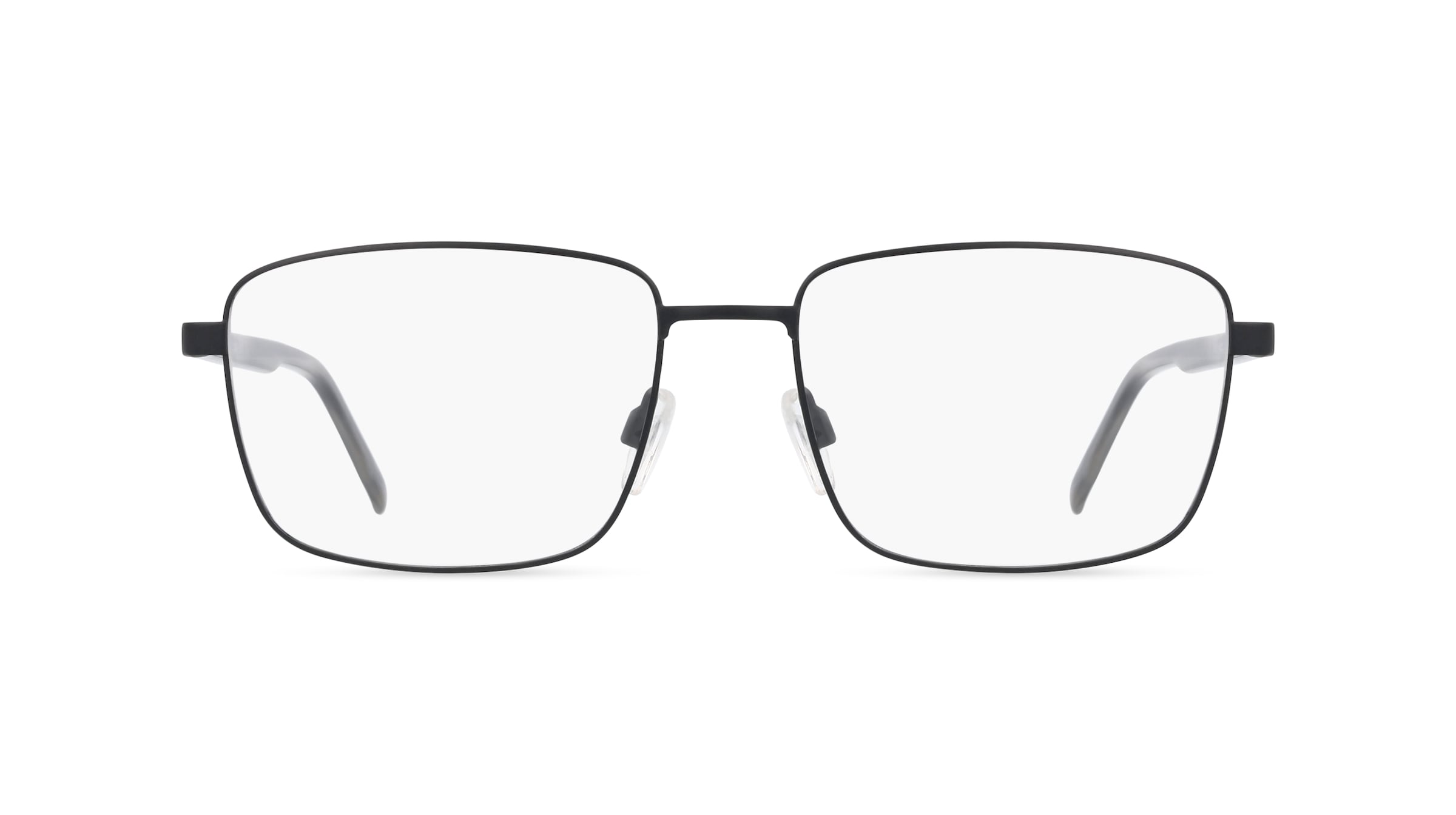 Fielmann 2206 CL Herren-Brille inkl. Gläser Vollrand Eckig Metall-Gestell 56mm/17mm/150mm, schwarz