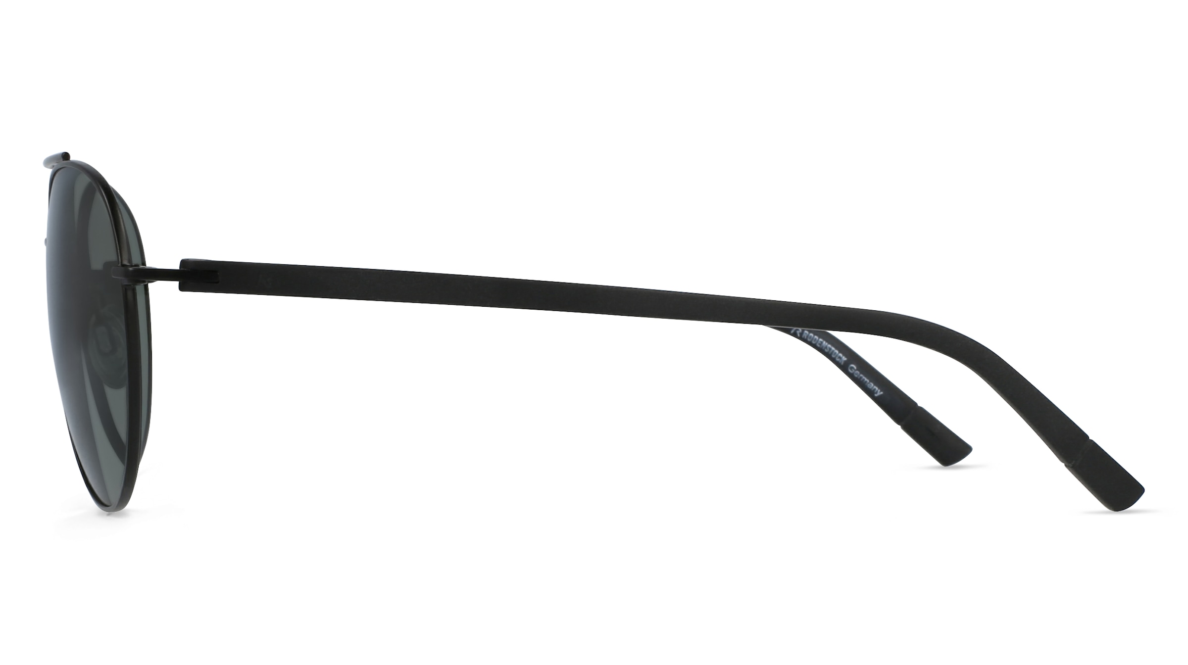 Thumbnail - Rodenstock R 1424 Unisex-Sonnenbrille Vollrand Pilot Edelstahl-Gestell, schwarz