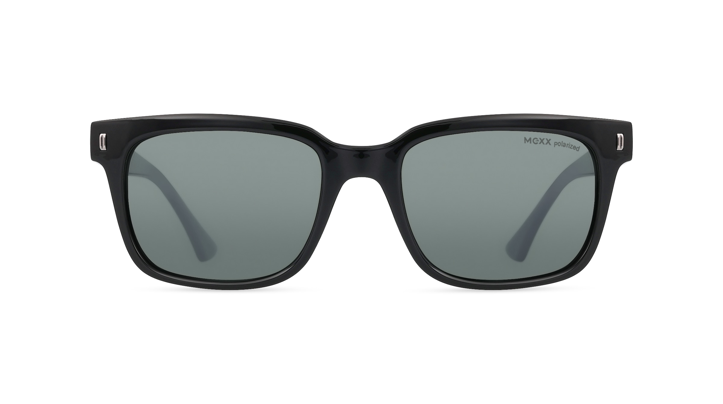 Mexx Eyes 6539 Herren-Sonnenbrille Vollrand Eckig Kunststoff-Gestell, schwarz