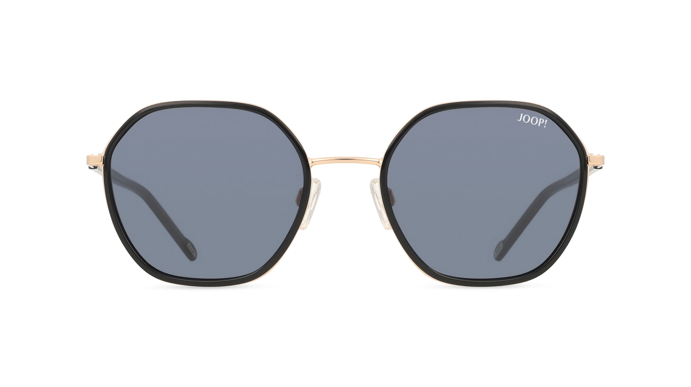 JOOP! JP 7407 Herren-Sonnenbrille Vollrand Eckig Edelstahl-Gestell, schwarz