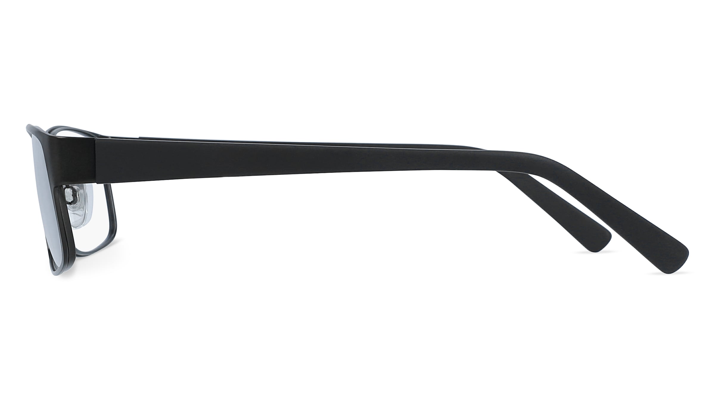 Thumbnail - Fielmann DD 002 FLEX CL Herren-Brille inkl. Gläser Vollrand Eckig Edelstahl-Gestell 57mm/15mm/140mm, grau