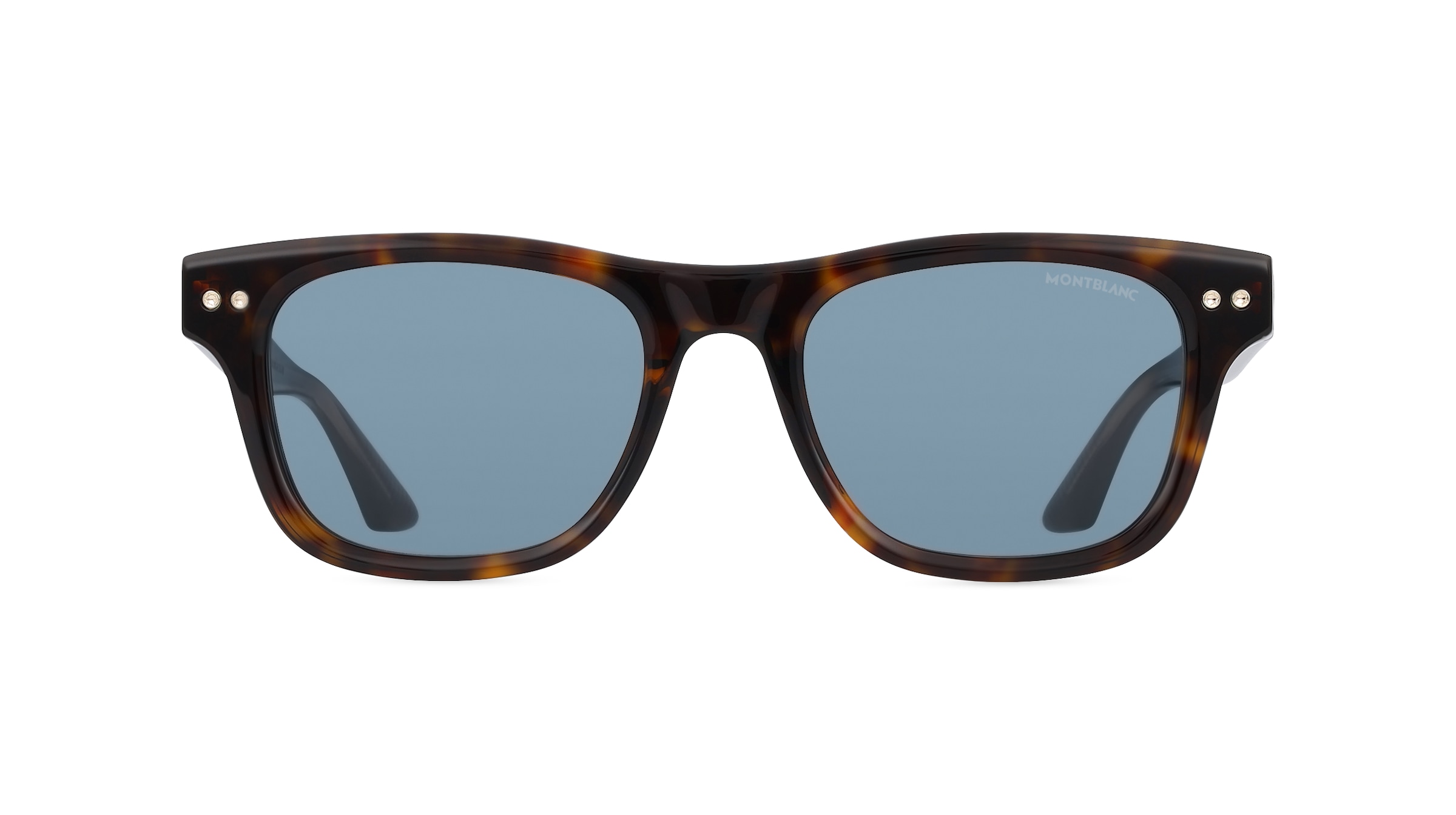 Montblanc MB0254S Herren-Sonnenbrille Vollrand Eckig Kunststoff-Gestell, braun