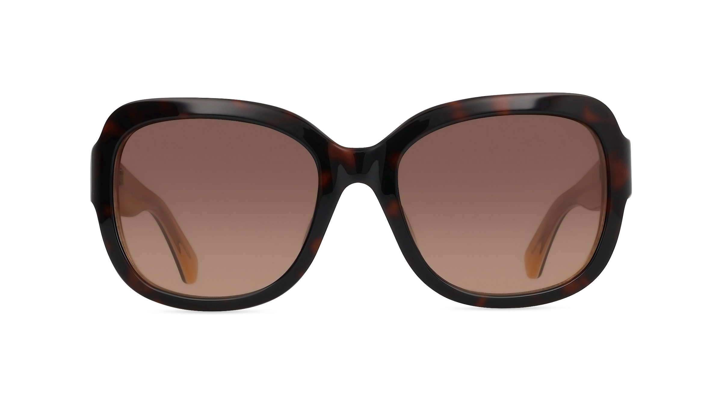 Kate Spade LAYNE/S Damen-Sonnenbrille Vollrand Eckig Acetat-Gestell, braun