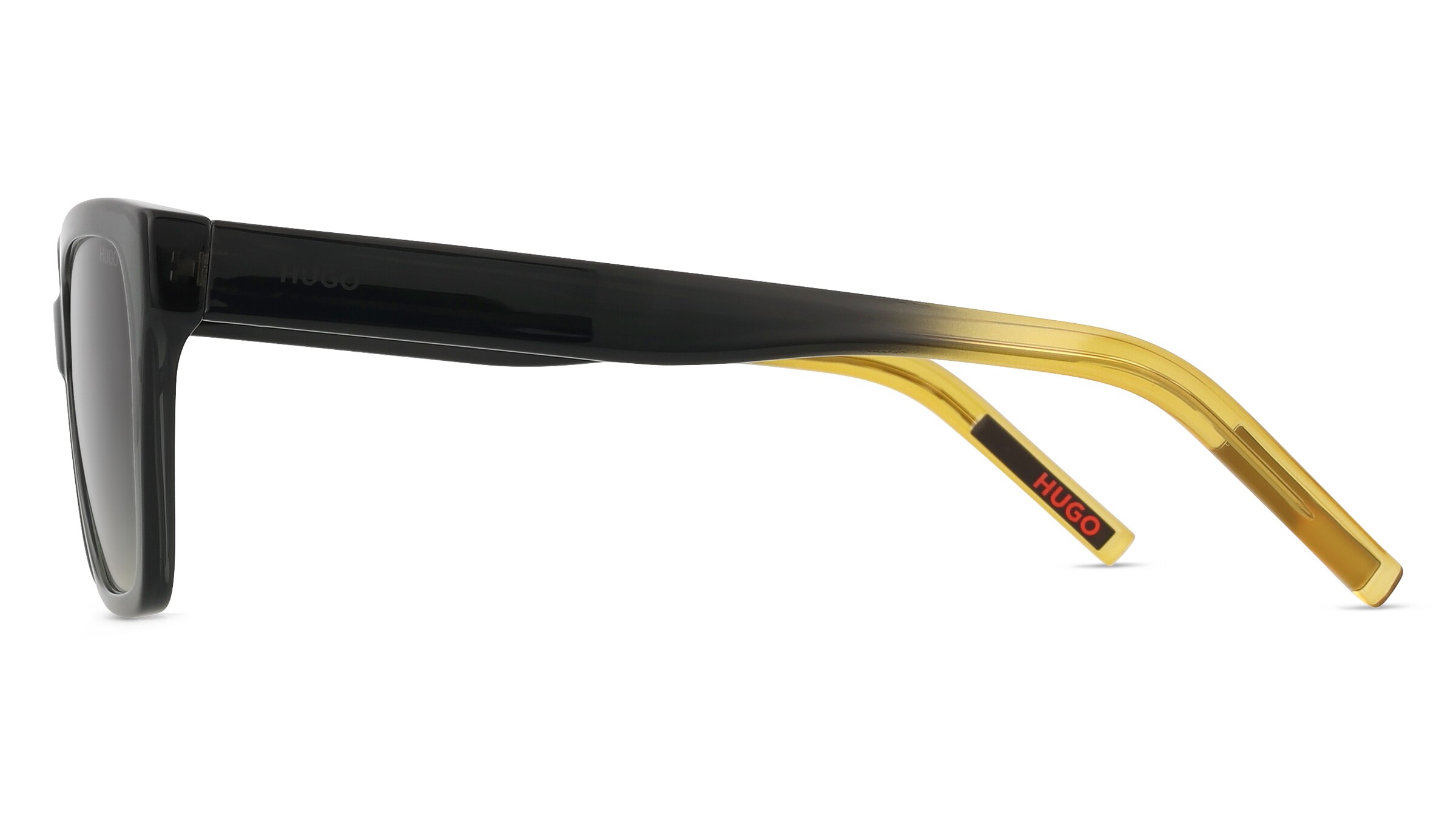 Thumbnail - Hugo HG 1264/S Damen-Sonnenbrille Vollrand Quadratisch Acetat-Gestell, grau