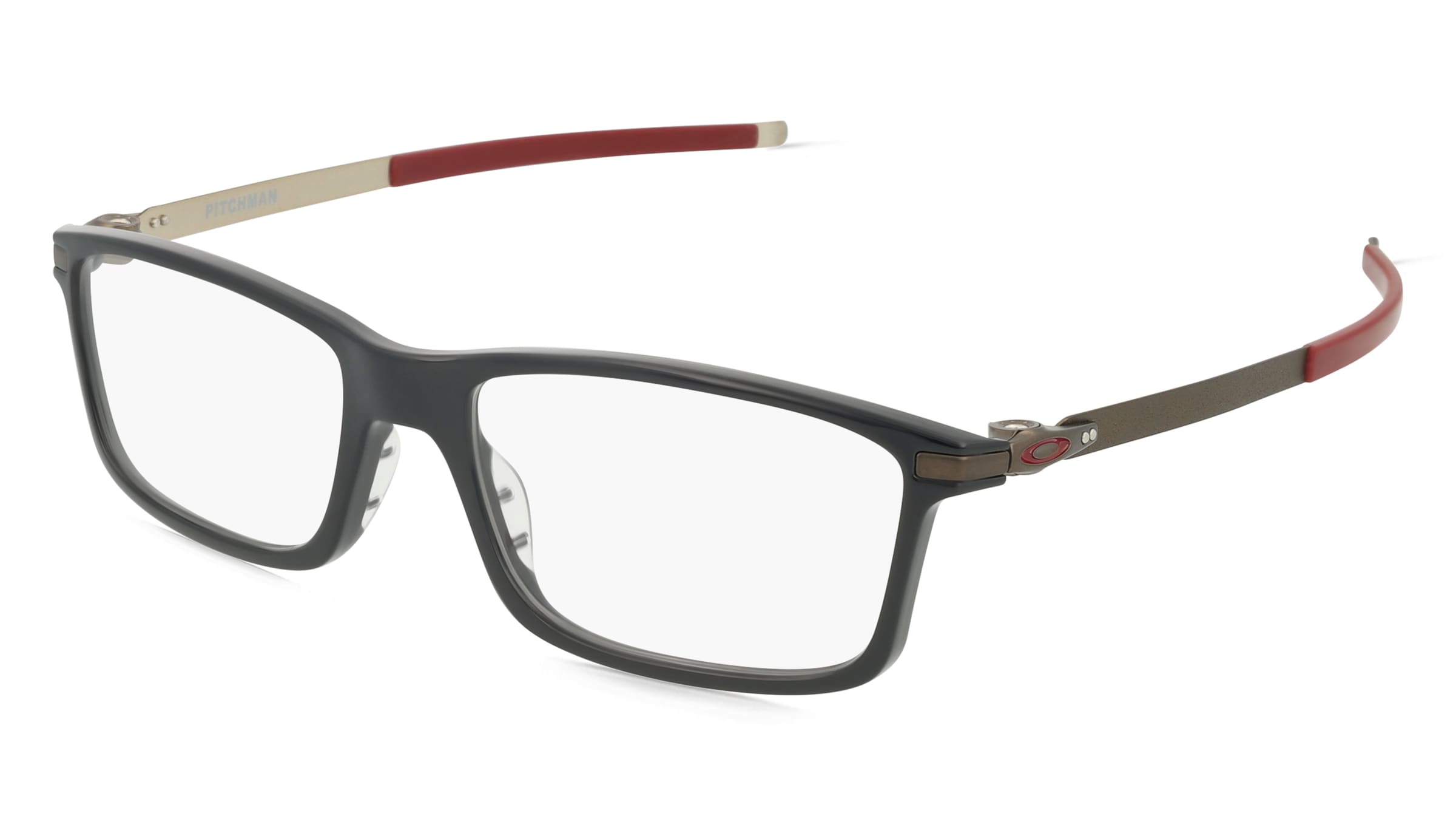 Oakley OX8050 Herren-Brille inkl. Gläser Vollrand Quadratisch Kunststoff-Gestell 57/18/145, Schwarz