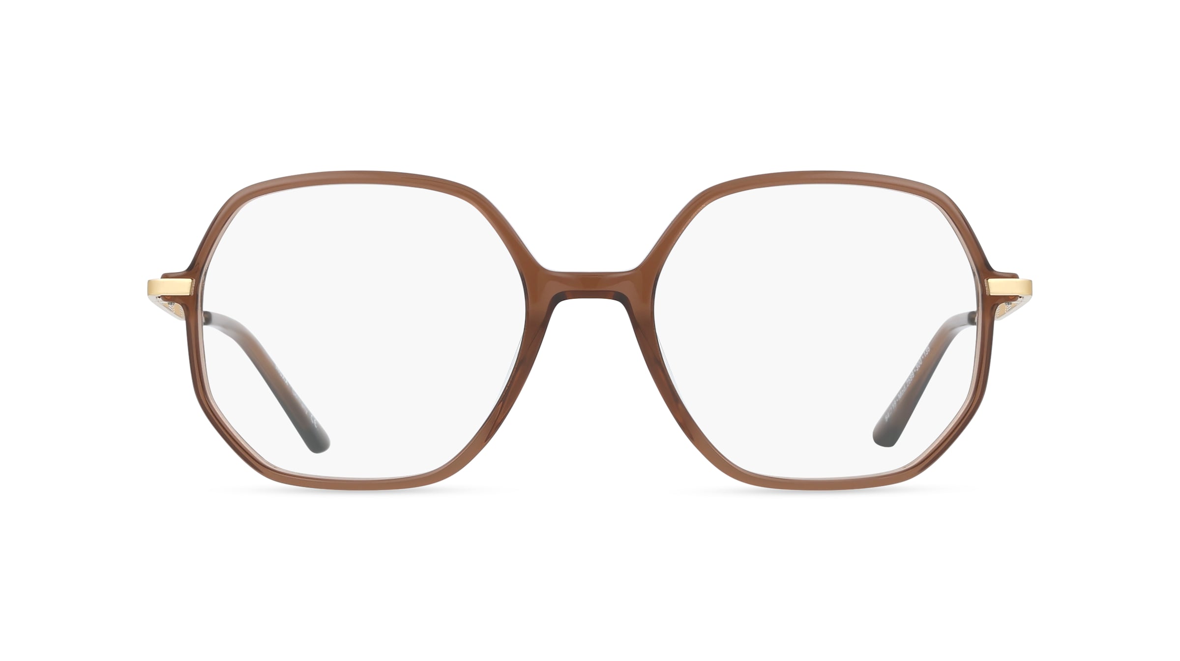 Mexx Eyes 2599 Damen-Brille inkl. Gläser Vollrand Geometrisch Kunststoff-Gestell 54/18/135, braun